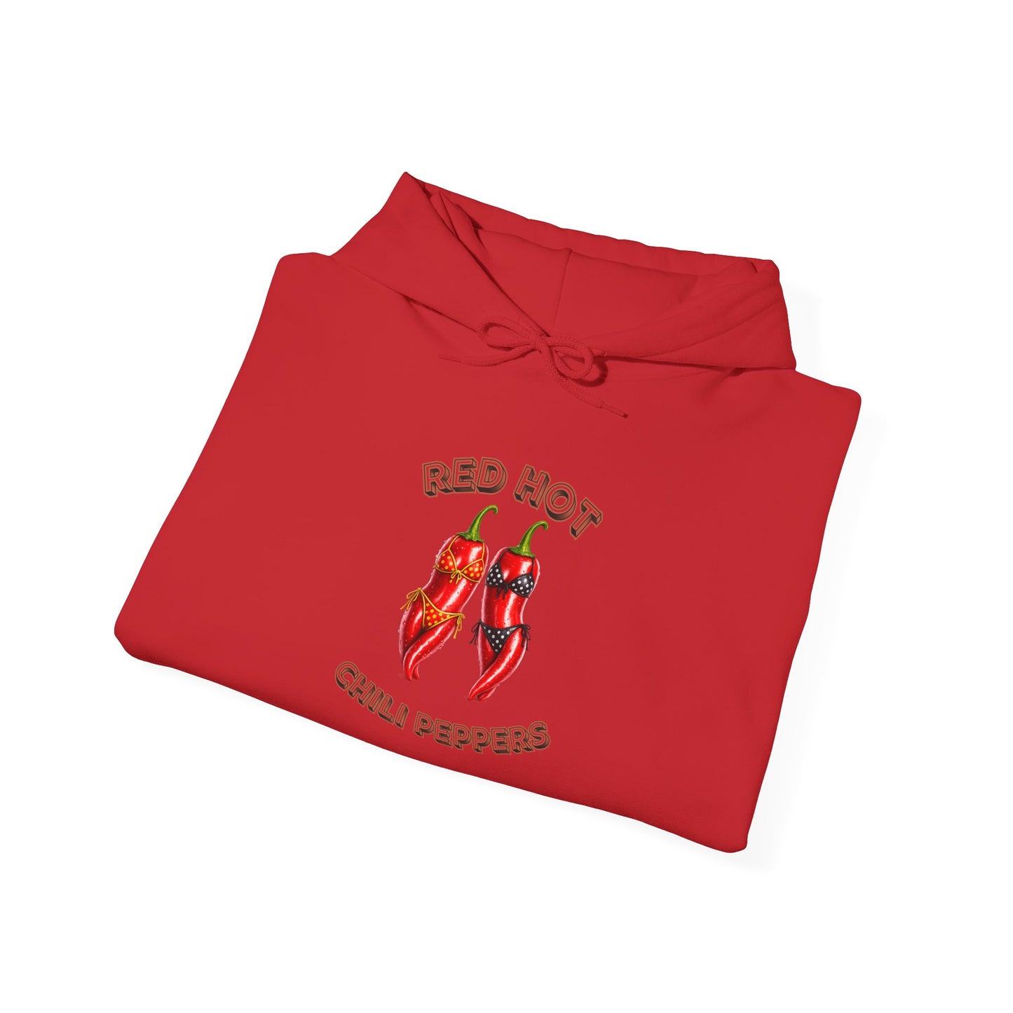 Hoodie — 'Red Hot Chili Peppers' Retro Chili Pepper Graphic Pullover