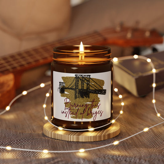 Amber Jar Soy Candle — 'Bringing the City to Life' Scented Candle
