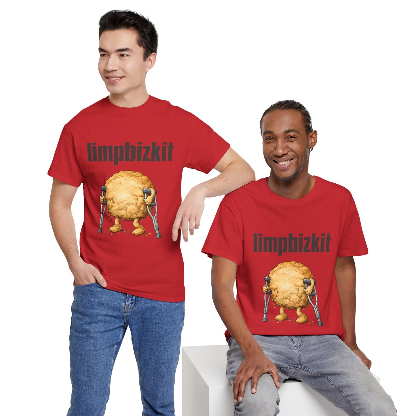 Band Tee — 'limpbizkit' Crunchy Mascot Graphic T-Shirt