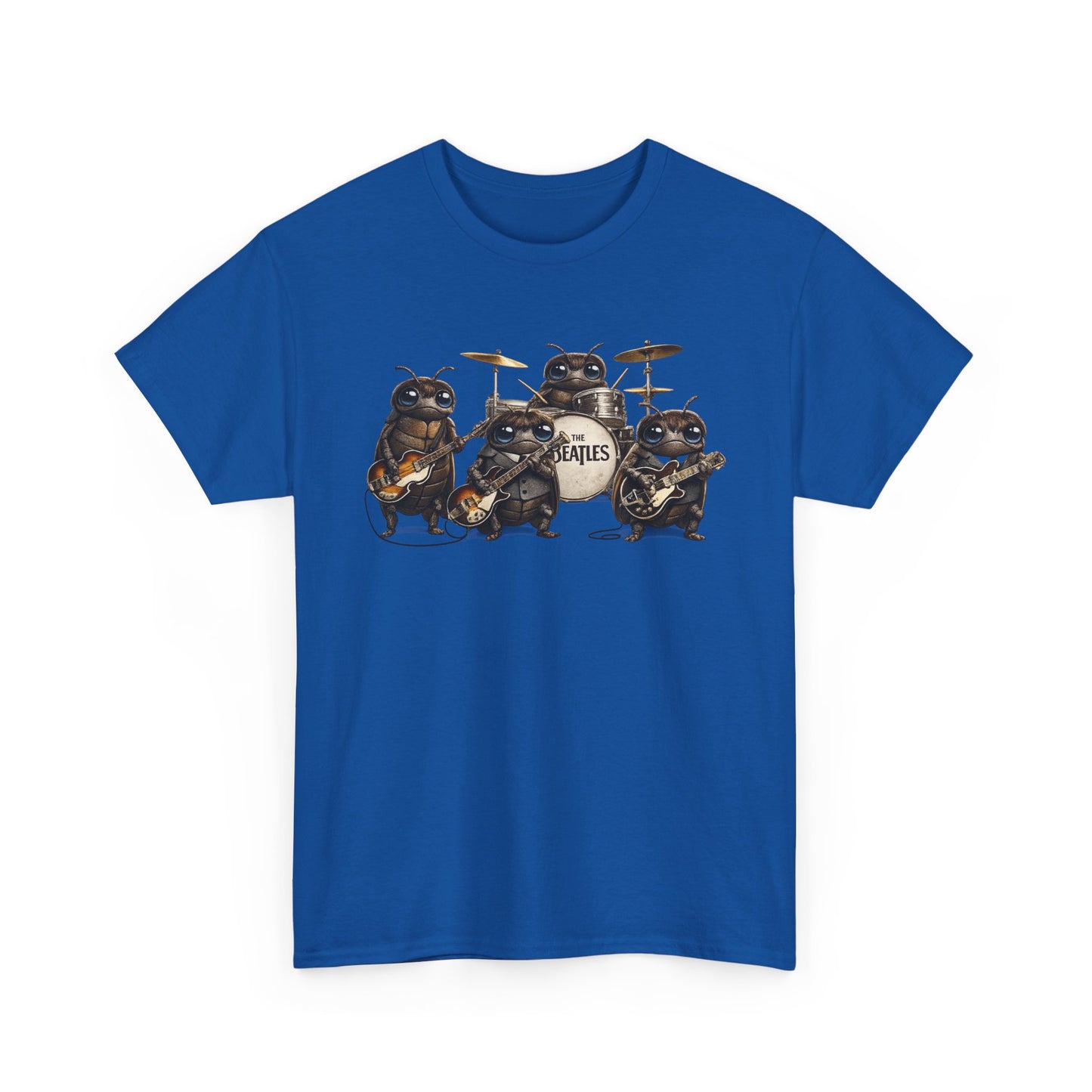 Band of Pug Musicians T-Shirt — Cute Pug Rock Band Graphic Tee