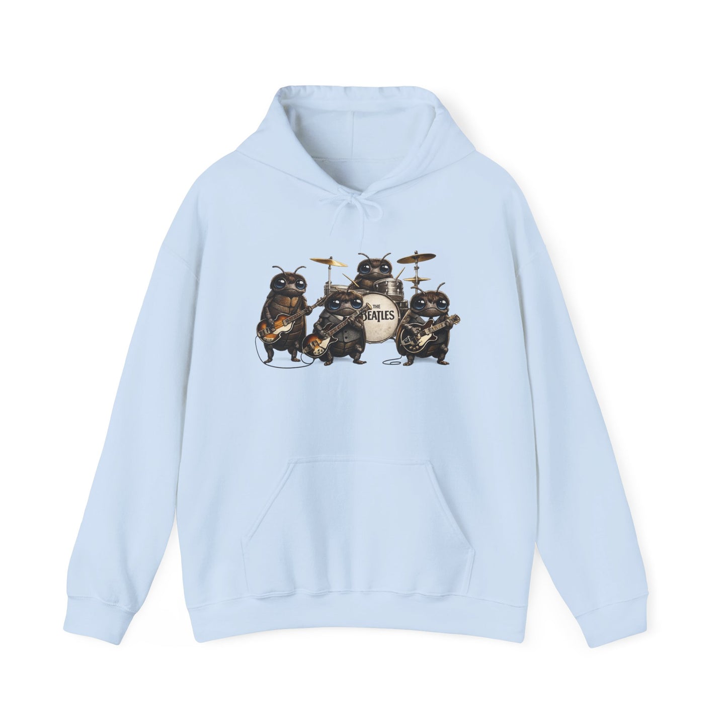 Band of Badgers Hoodie — Cute Rock Band Animal Graphic Sweatshirt