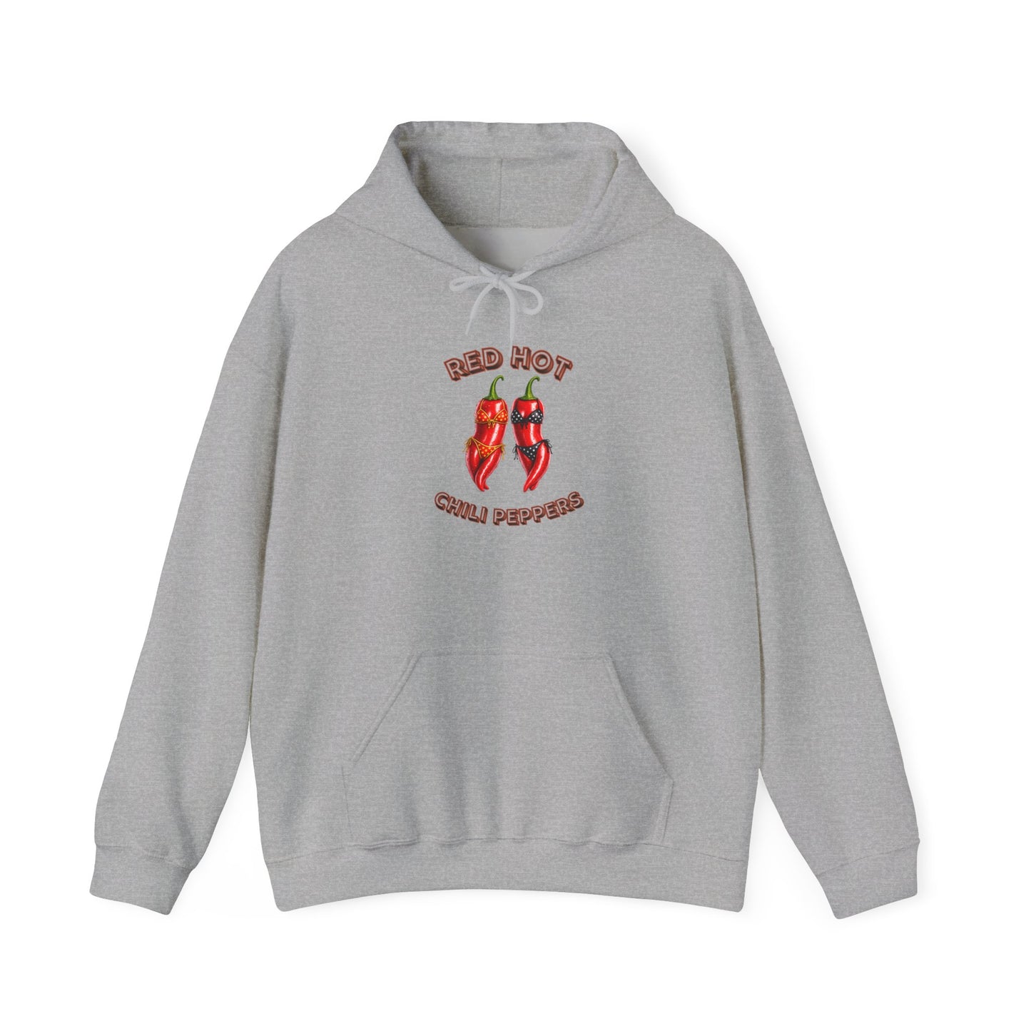 Hoodie — 'Red Hot Chili Peppers' Retro Chili Pepper Graphic Pullover