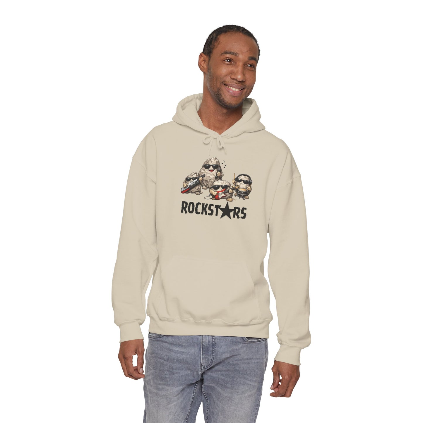 Rockstars Hoodie — Cute Rock Band Pet Graphic Pullover