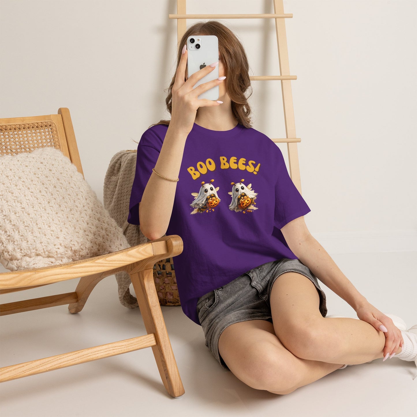 Halloween 'Boo Bees' Cute Ghost Bee T-Shirt
