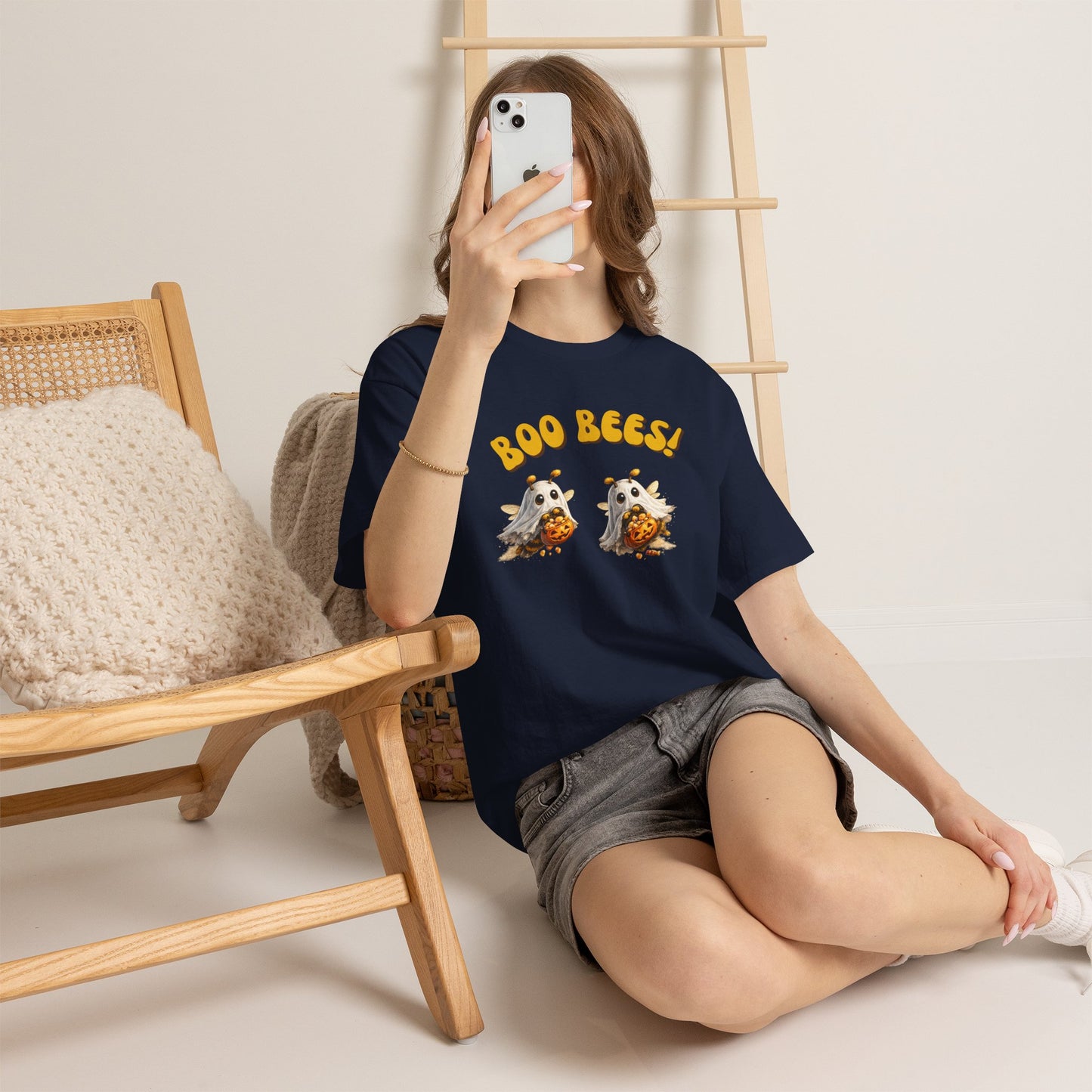 Halloween 'Boo Bees' Cute Ghost Bee T-Shirt