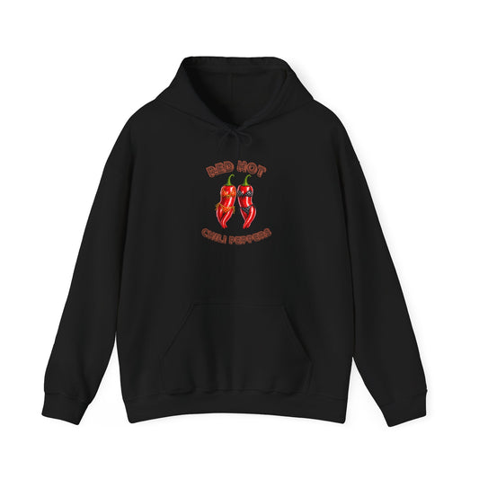 Hoodie — 'Red Hot Chili Peppers' Retro Chili Pepper Graphic Pullover