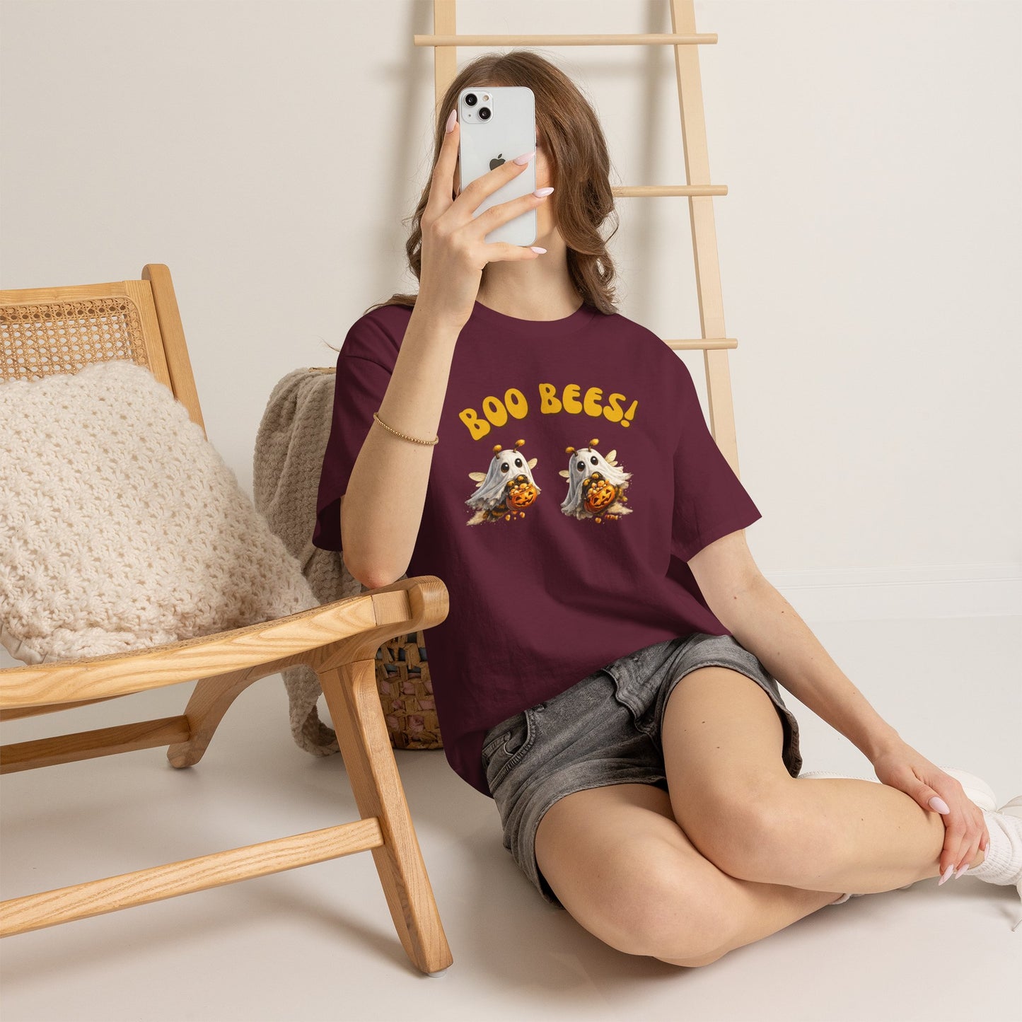 Halloween 'Boo Bees' Cute Ghost Bee T-Shirt