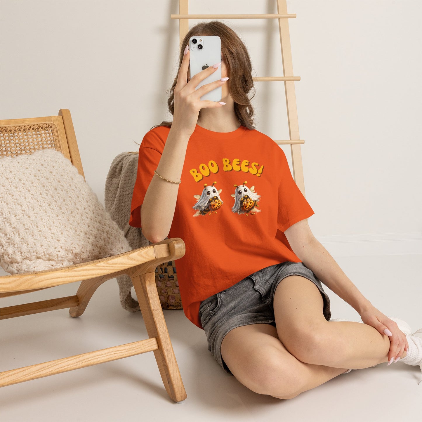 Halloween 'Boo Bees' Cute Ghost Bee T-Shirt