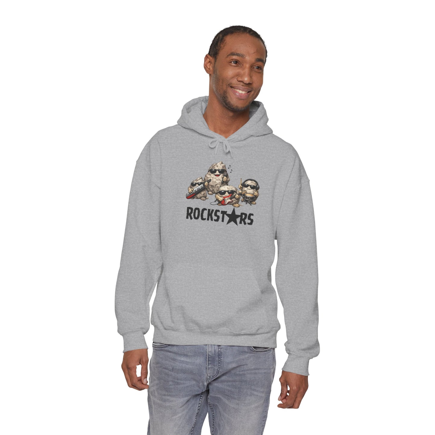 Rockstars Hoodie — Cute Rock Band Pet Graphic Pullover