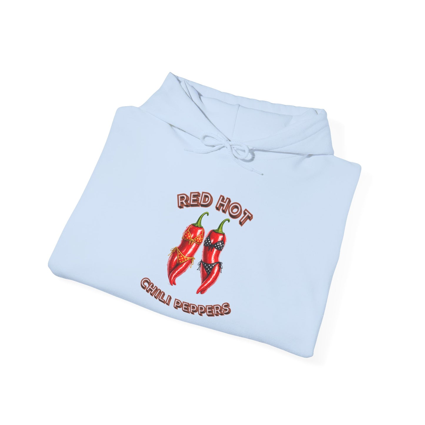 Hoodie — 'Red Hot Chili Peppers' Retro Chili Pepper Graphic Pullover