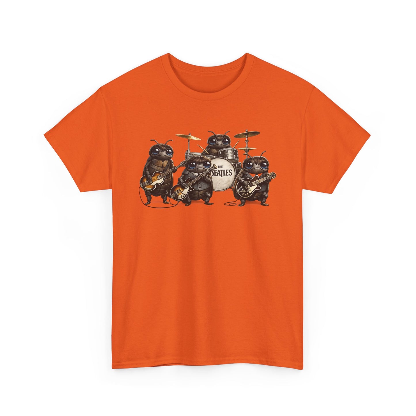 Band of Pug Musicians T-Shirt — Cute Pug Rock Band Graphic Tee