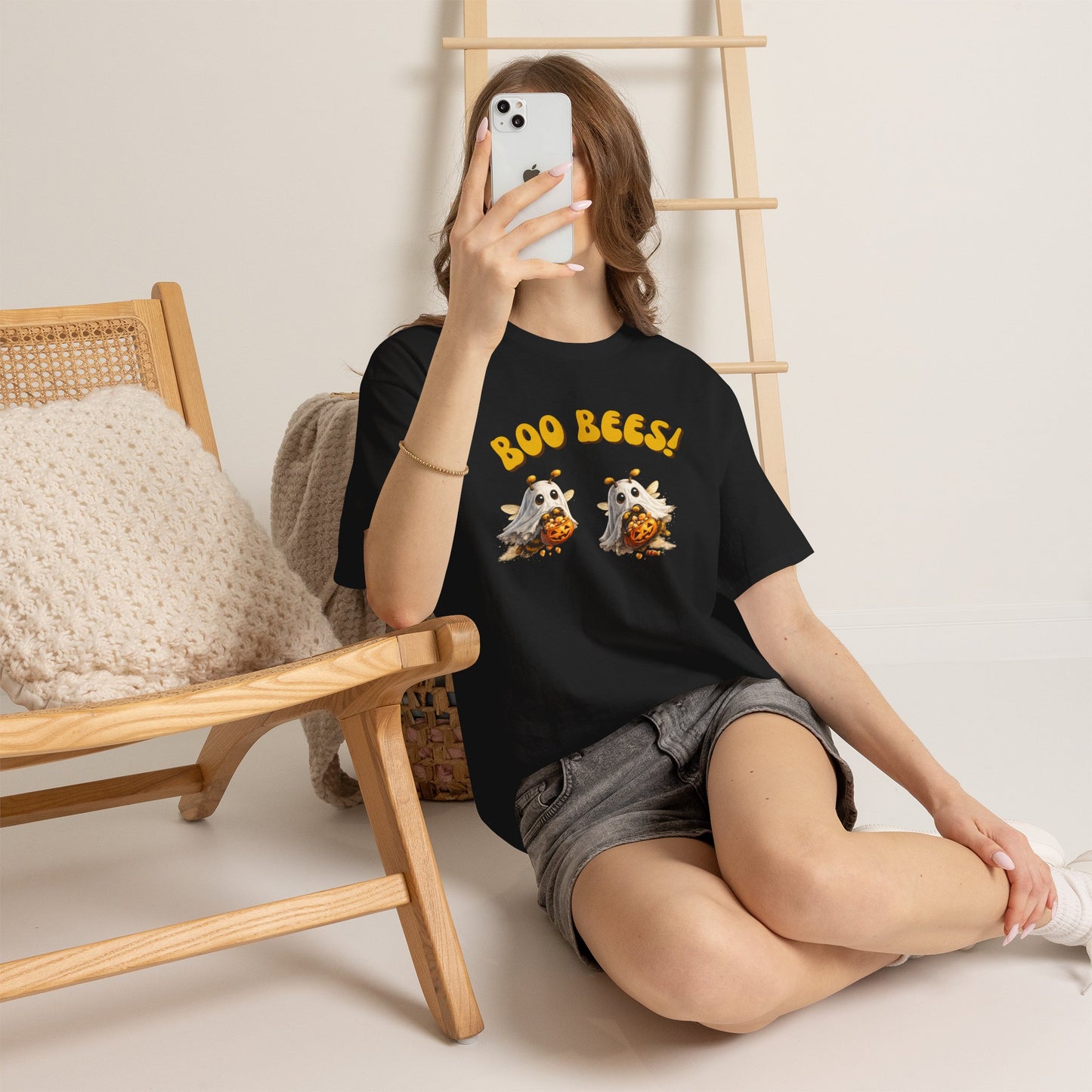 Halloween 'Boo Bees' Cute Ghost Bee T-Shirt