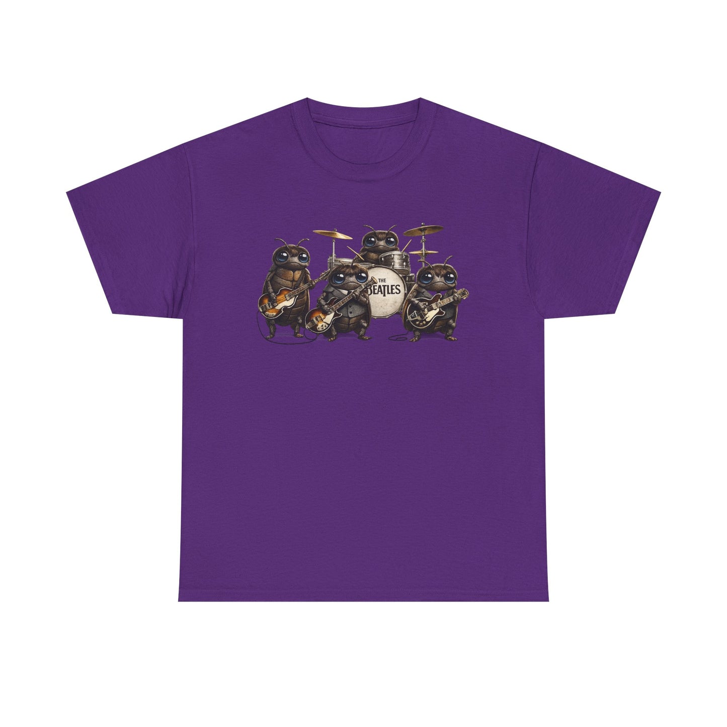 Band of Pug Musicians T-Shirt — Cute Pug Rock Band Graphic Tee