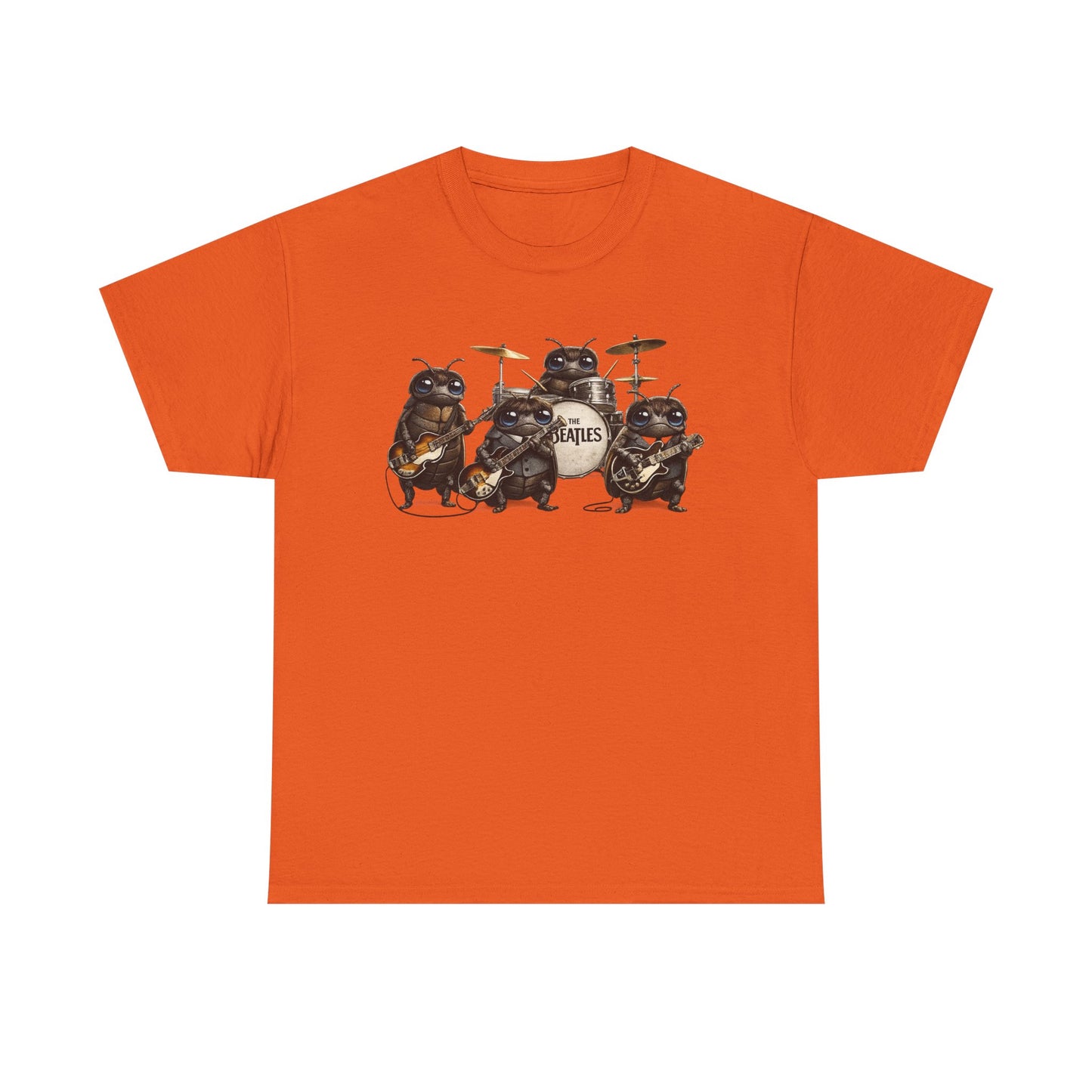 Band of Pug Musicians T-Shirt — Cute Pug Rock Band Graphic Tee