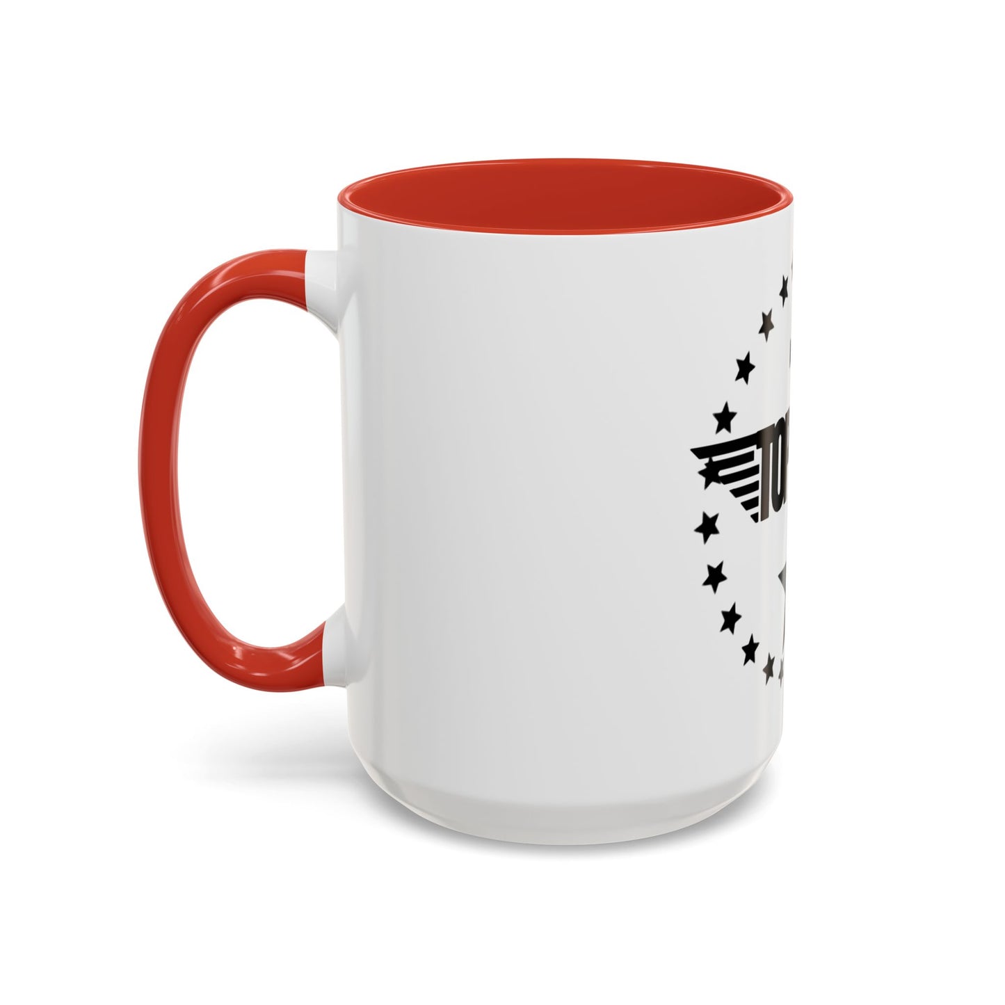 Top Dad Coffee Mug — Pilot Winged Design, Father’s Day Gift