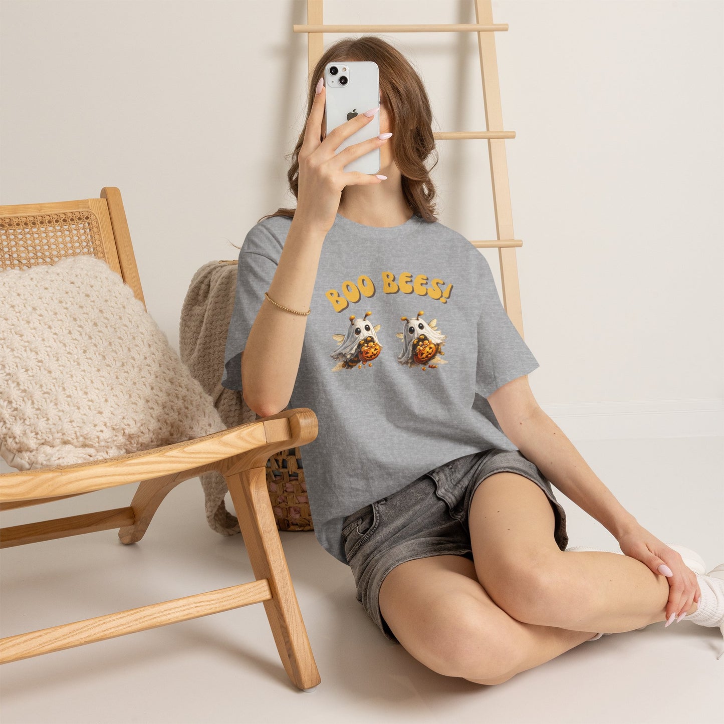 Halloween 'Boo Bees' Cute Ghost Bee T-Shirt