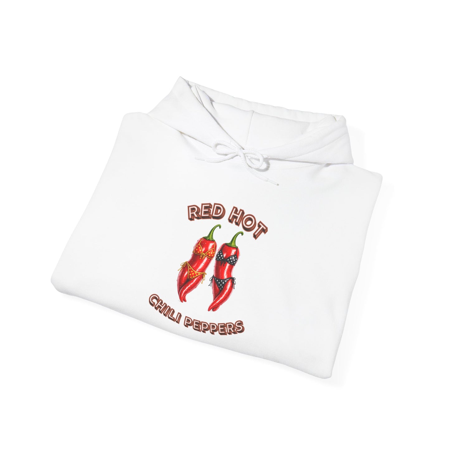 Hoodie — 'Red Hot Chili Peppers' Retro Chili Pepper Graphic Pullover