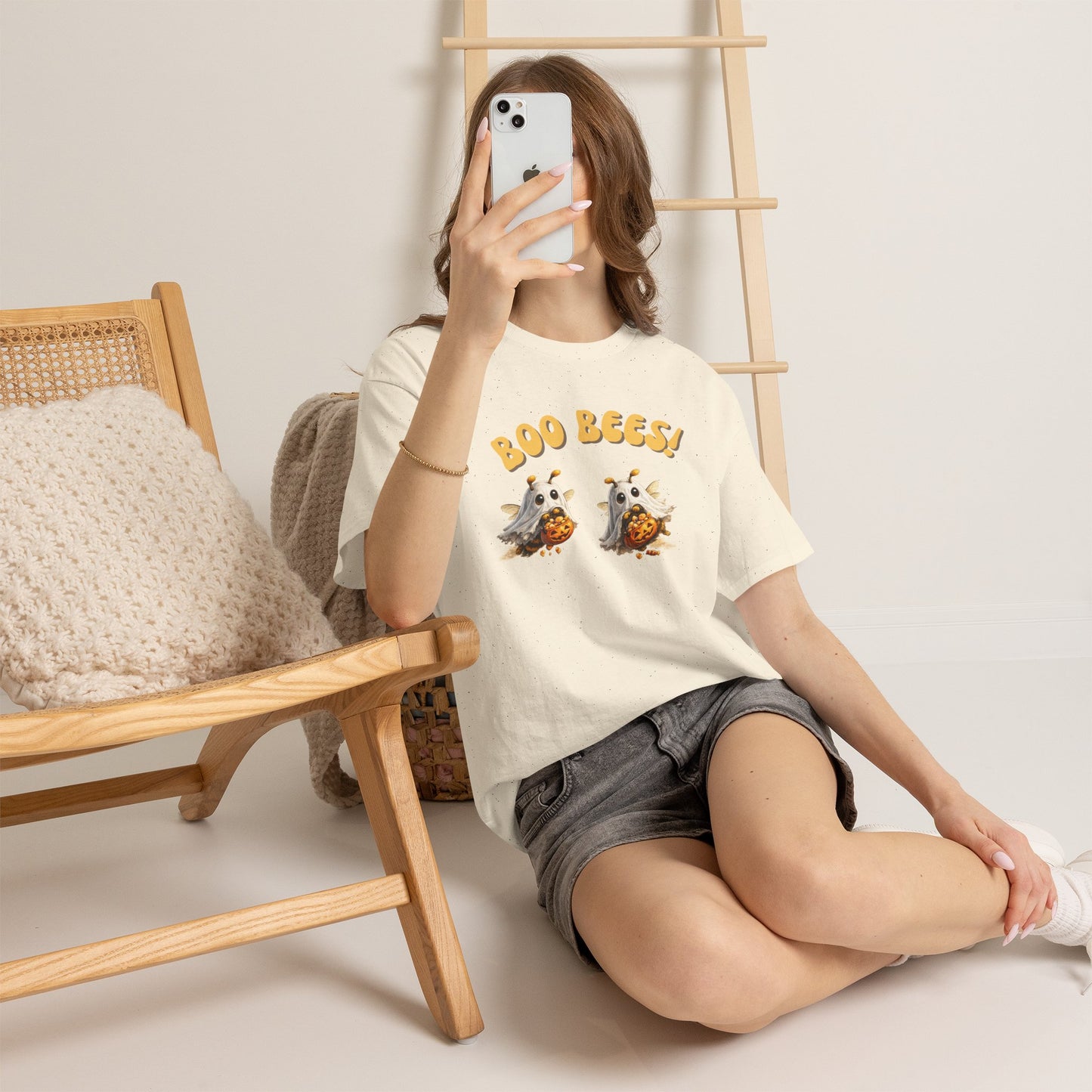 Halloween 'Boo Bees' Cute Ghost Bee T-Shirt
