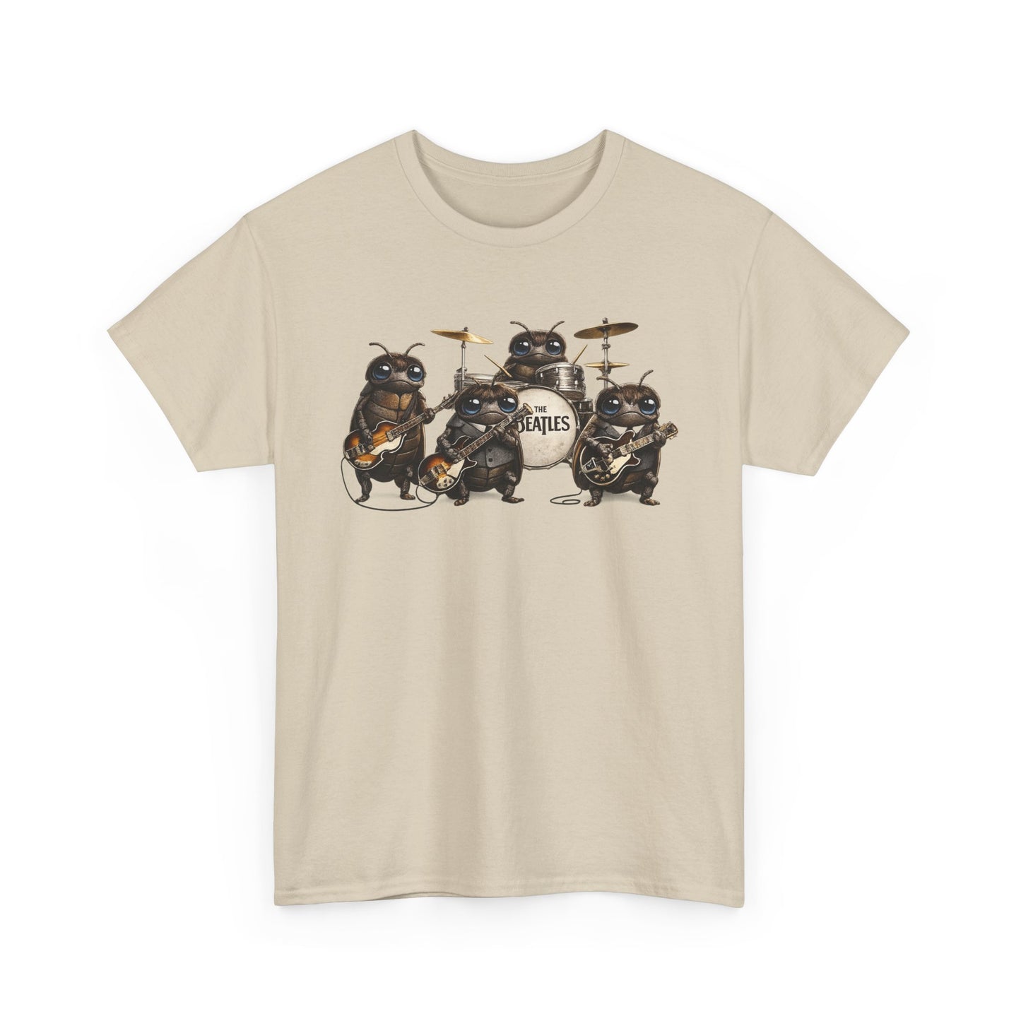 Band of Pug Musicians T-Shirt — Cute Pug Rock Band Graphic Tee