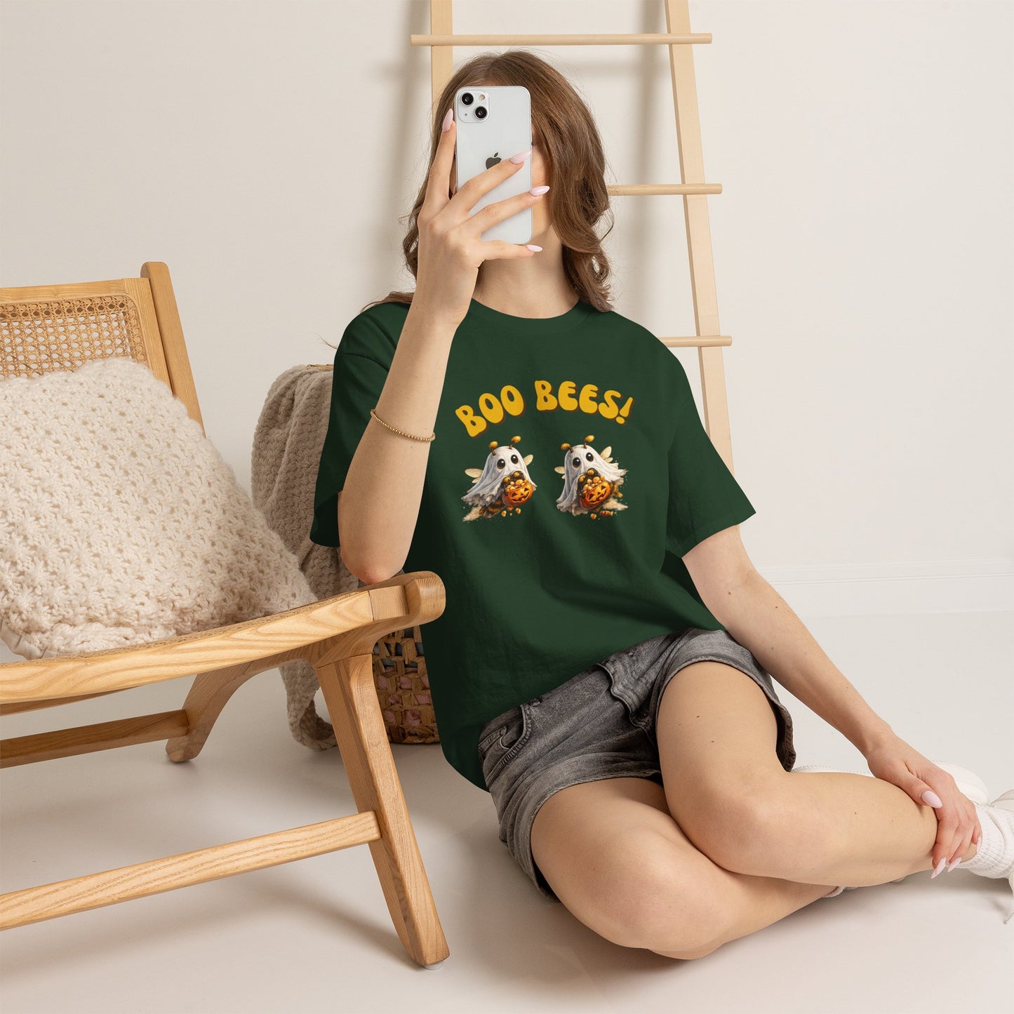 Halloween 'Boo Bees' Cute Ghost Bee T-Shirt