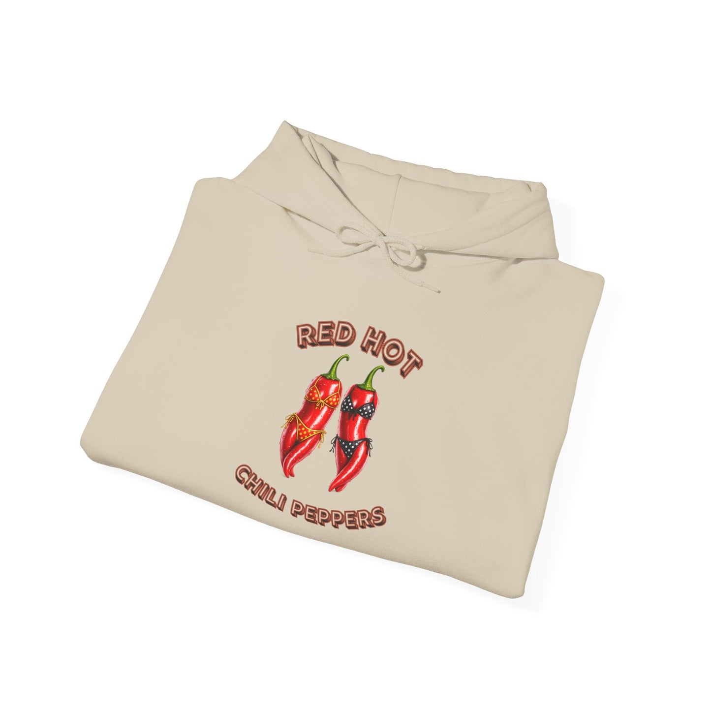 Hoodie — 'Red Hot Chili Peppers' Retro Chili Pepper Graphic Pullover