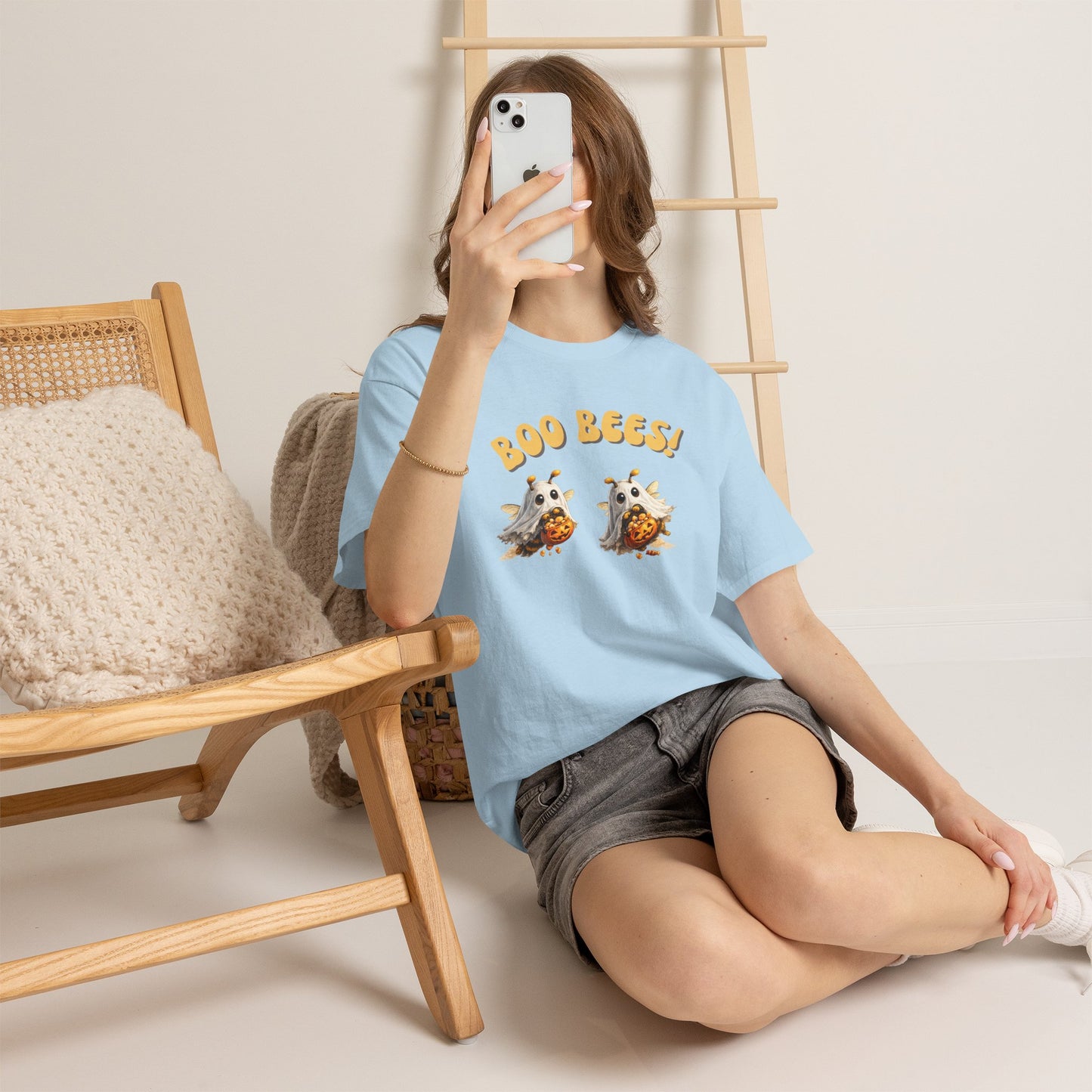 Halloween 'Boo Bees' Cute Ghost Bee T-Shirt