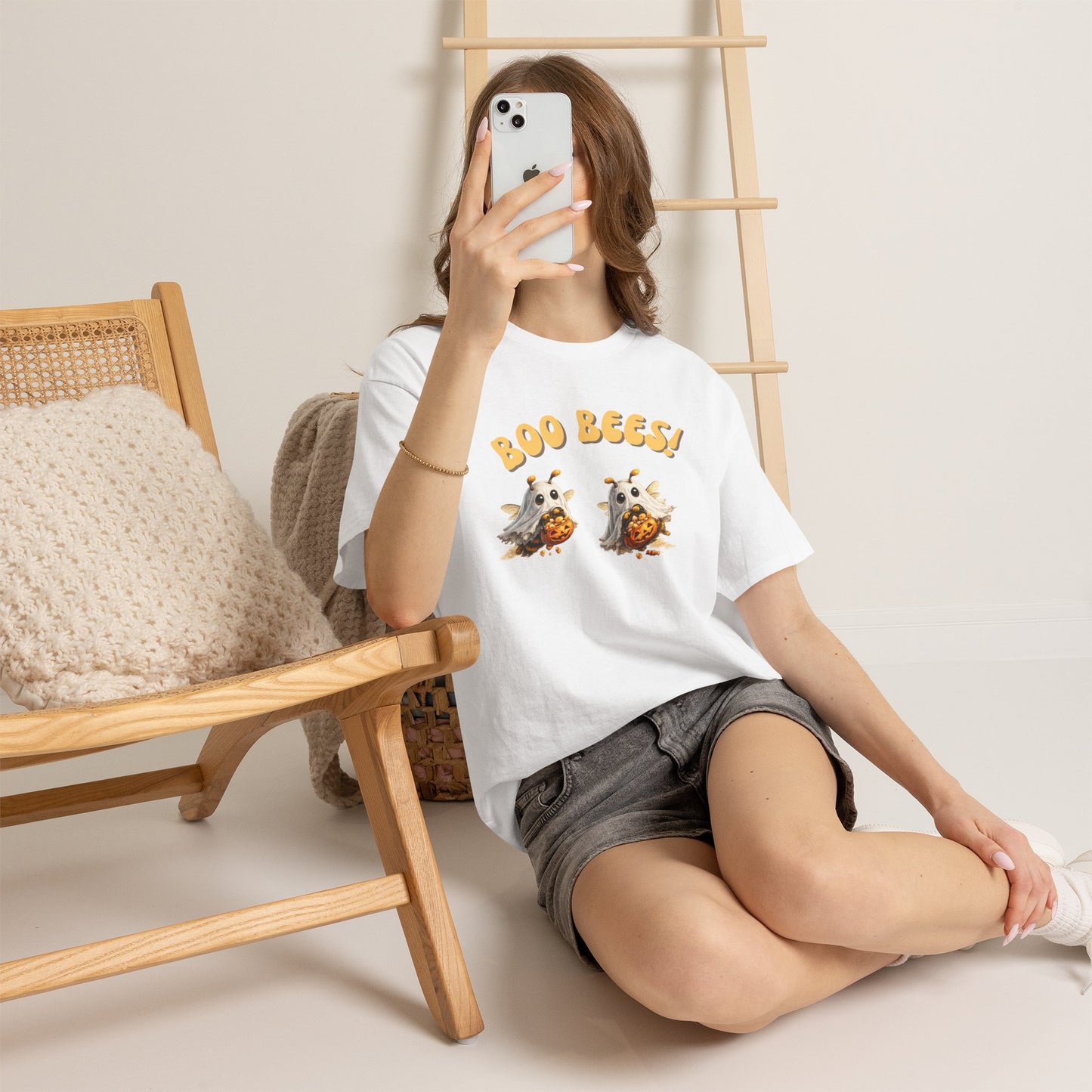 Halloween 'Boo Bees' Cute Ghost Bee T-Shirt