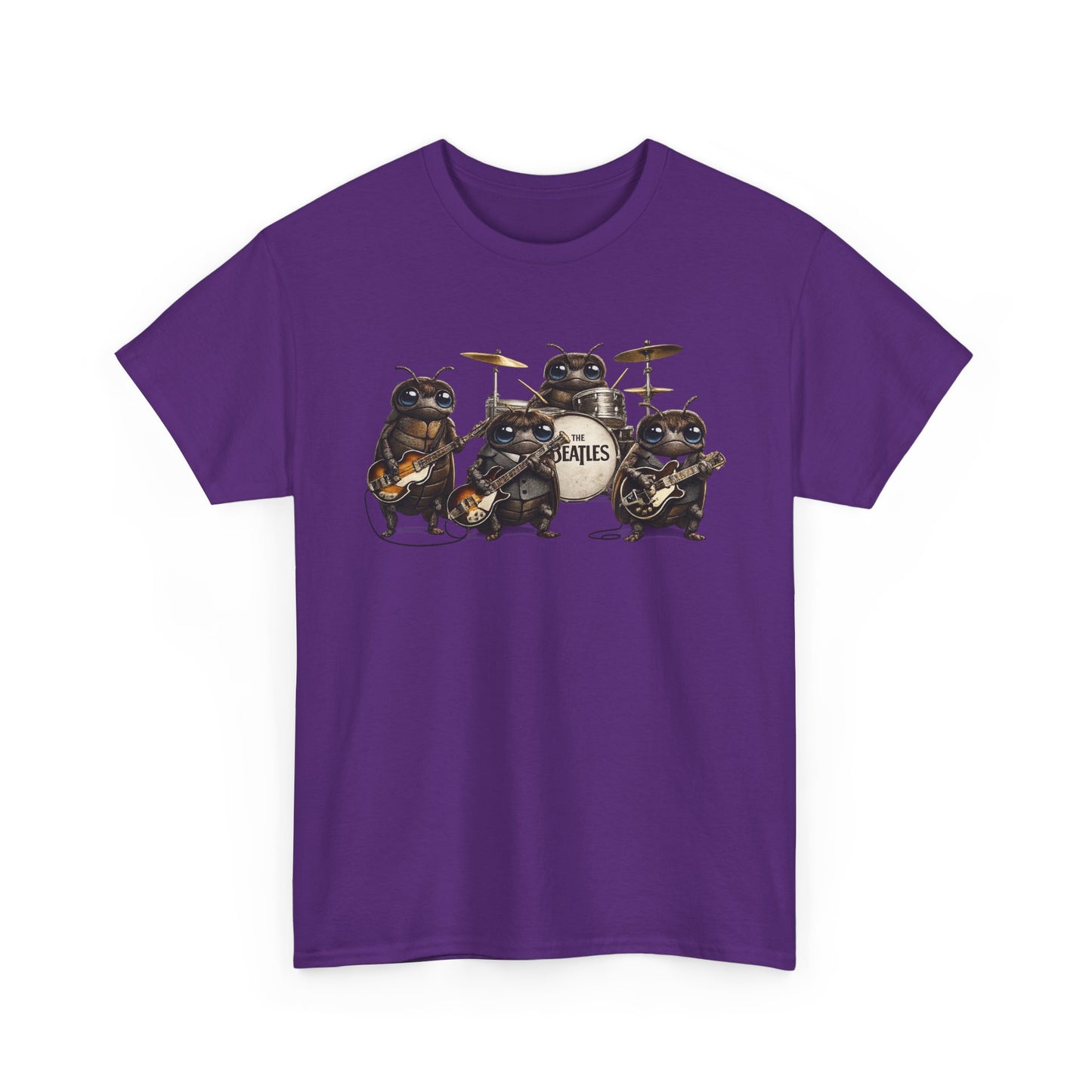 Band of Pug Musicians T-Shirt — Cute Pug Rock Band Graphic Tee