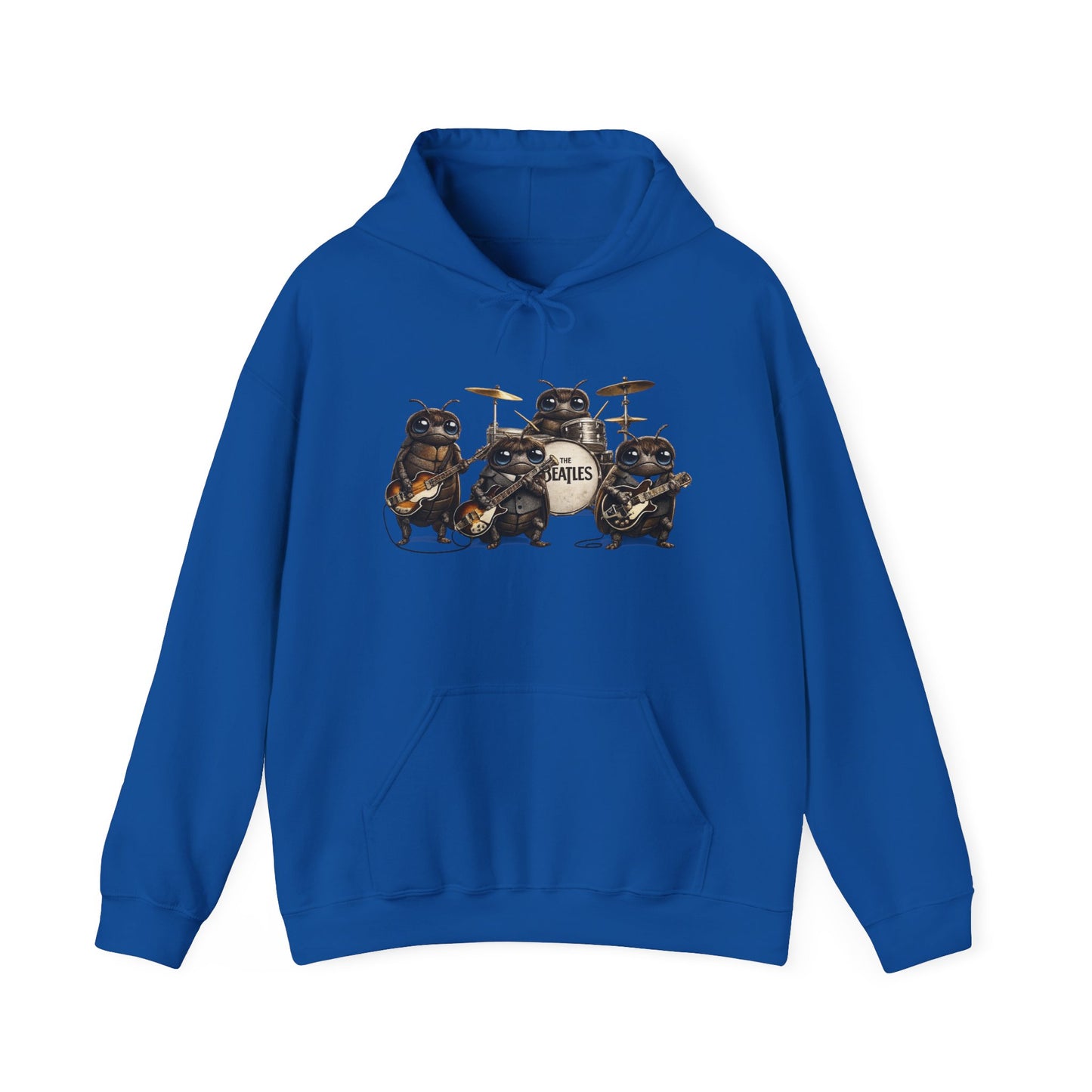 Band of Badgers Hoodie — Cute Rock Band Animal Graphic Sweatshirt