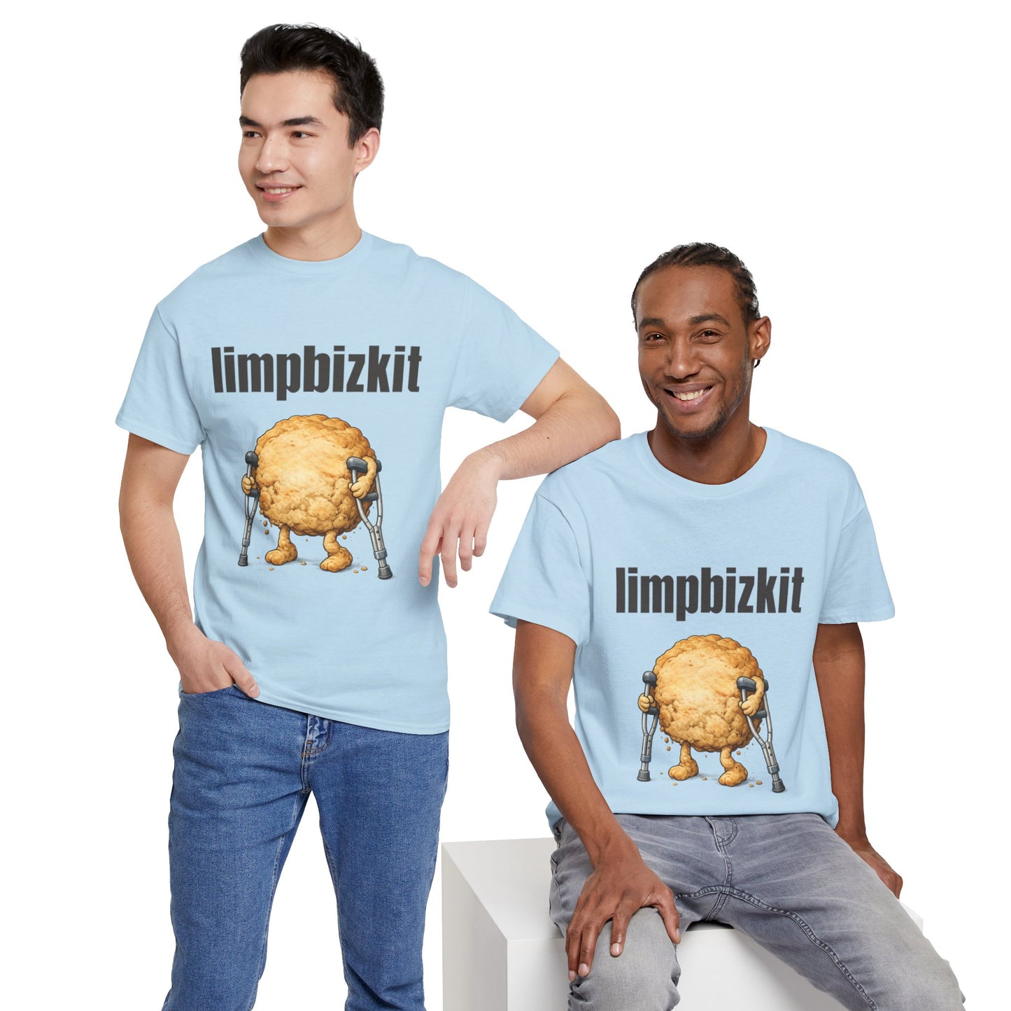 Band Tee — 'limpbizkit' Crunchy Mascot Graphic T-Shirt
