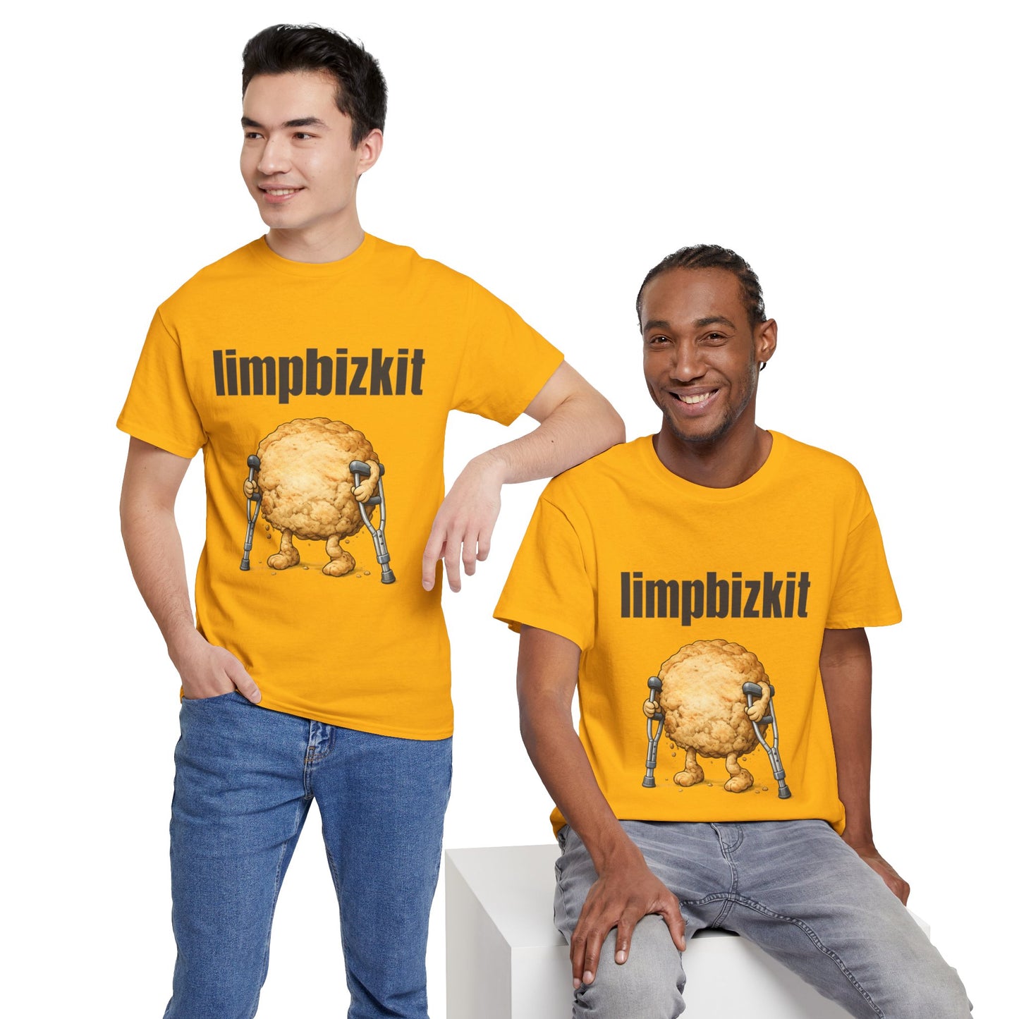 Band Tee — 'limpbizkit' Crunchy Mascot Graphic T-Shirt