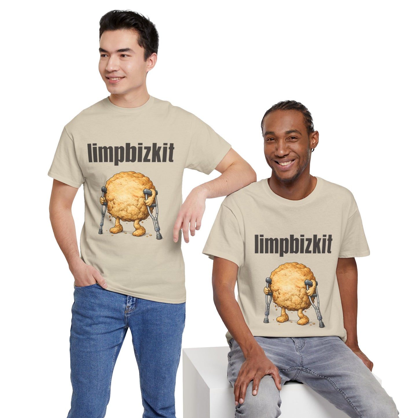Band Tee — 'limpbizkit' Crunchy Mascot Graphic T-Shirt