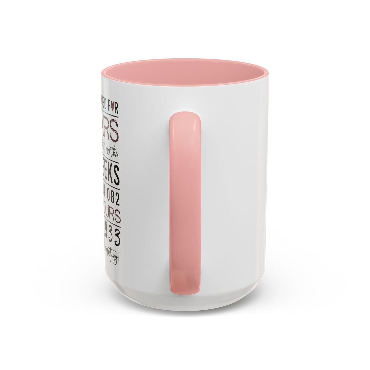 21 Years Loved Anniversary Coffee Mug — "You've Been Loved for 21 Years" Accent Mug (11/15oz)