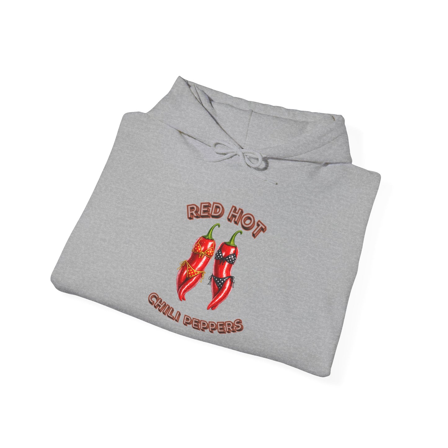 Hoodie — 'Red Hot Chili Peppers' Retro Chili Pepper Graphic Pullover