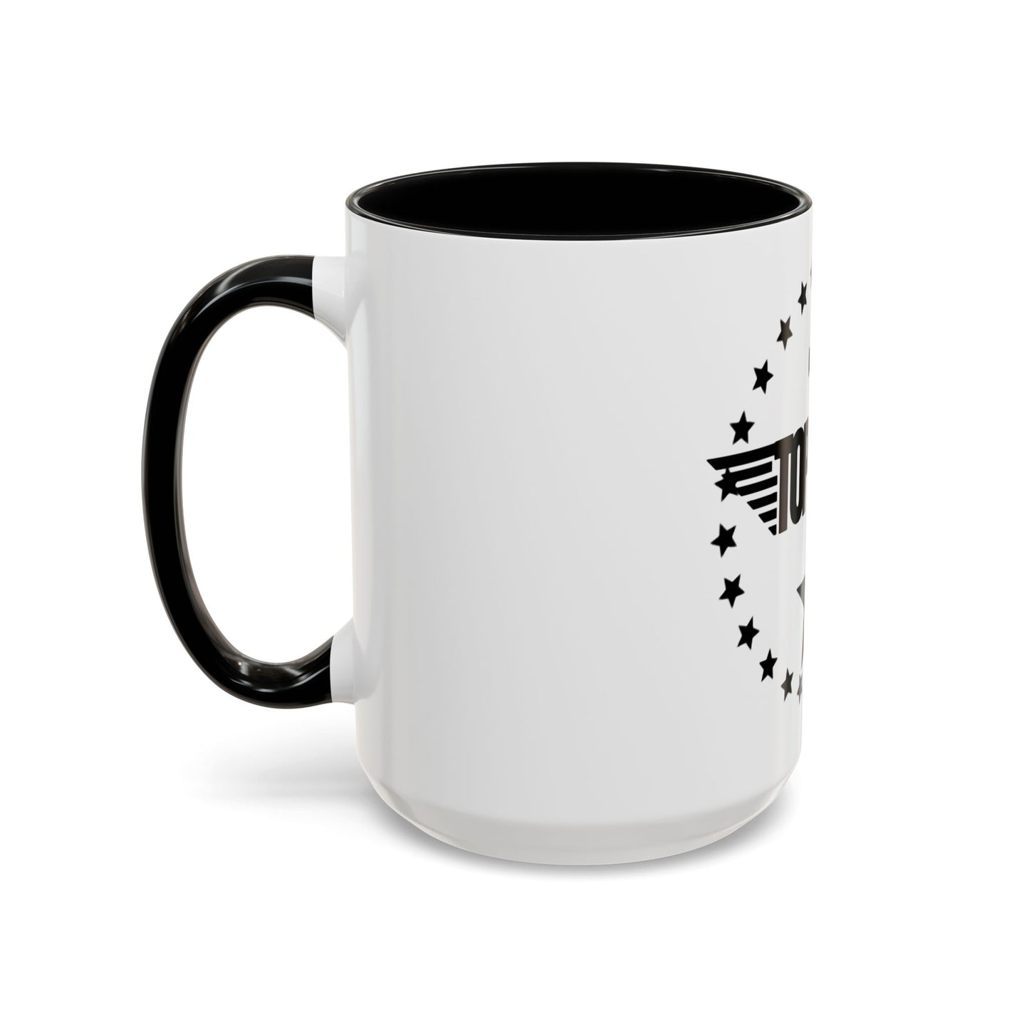 Top Dad Coffee Mug — Pilot Winged Design, Father’s Day Gift