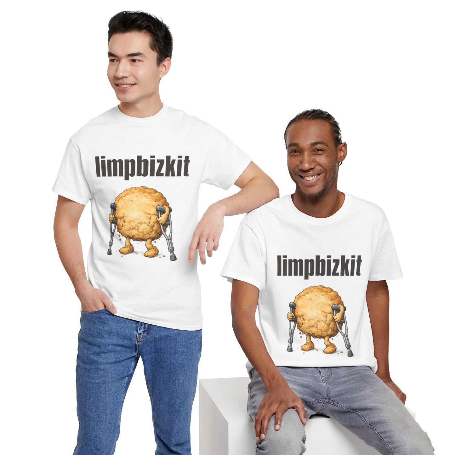 Band Tee — 'limpbizkit' Crunchy Mascot Graphic T-Shirt