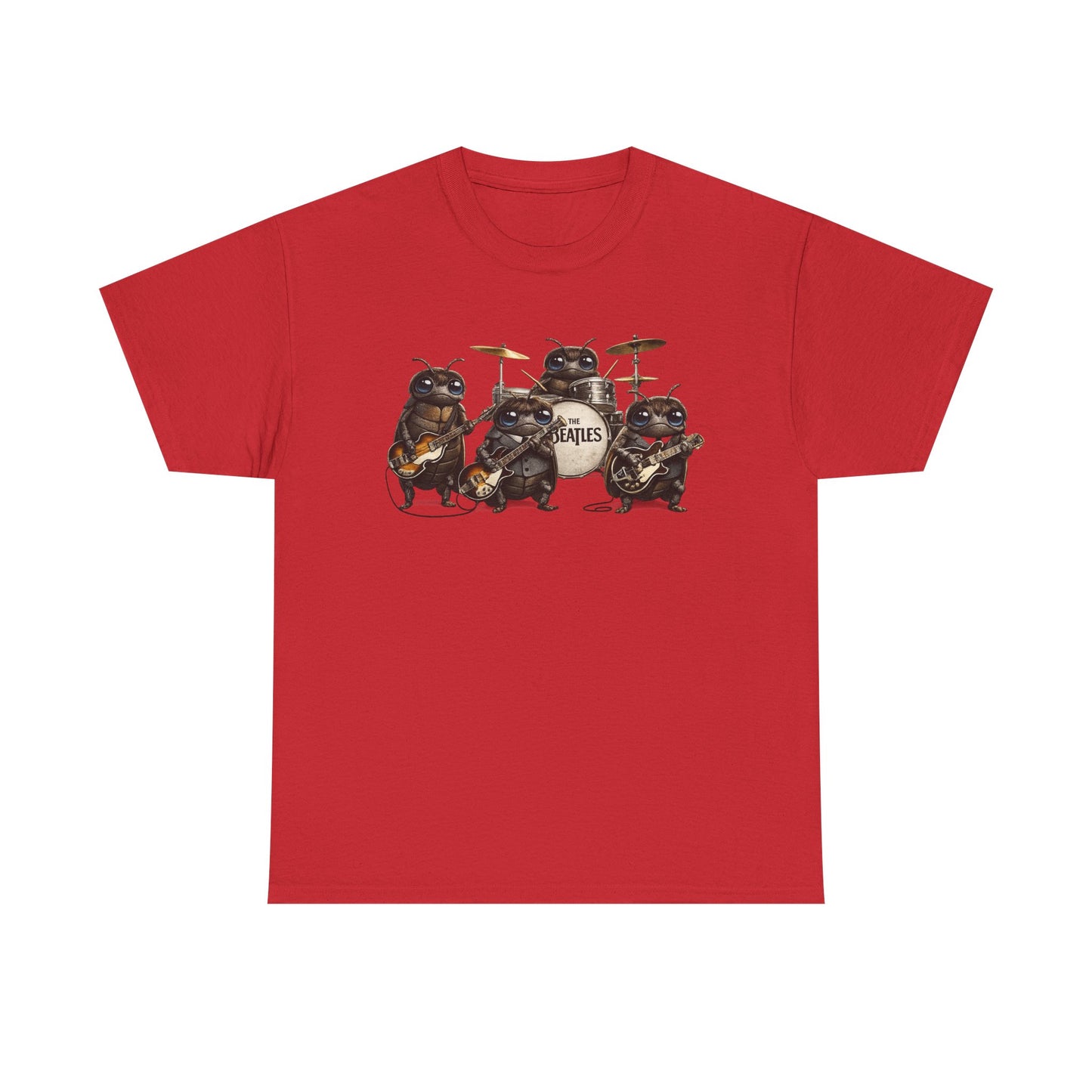 Band of Pug Musicians T-Shirt — Cute Pug Rock Band Graphic Tee