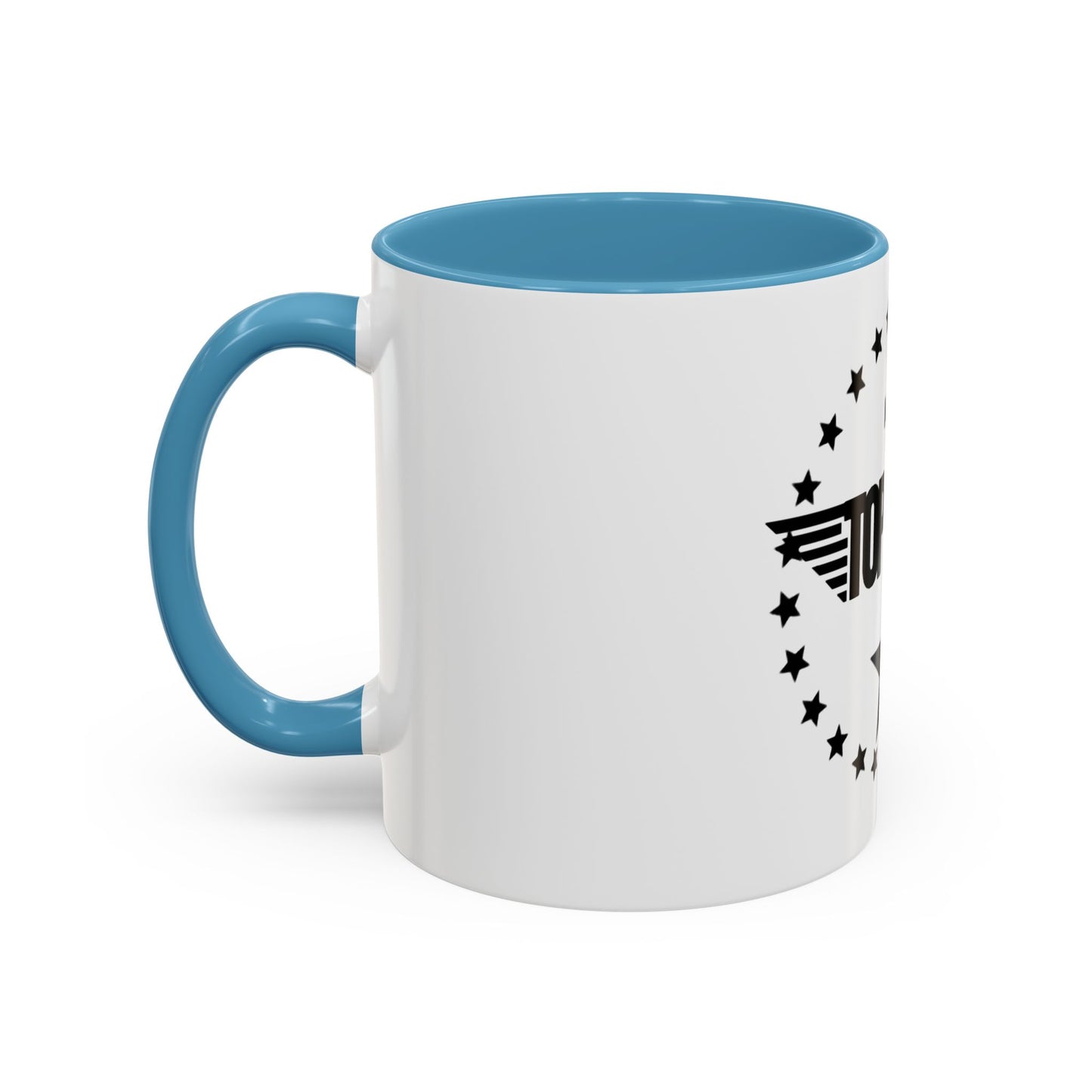 Top Dad Coffee Mug — Pilot Winged Design, Father’s Day Gift