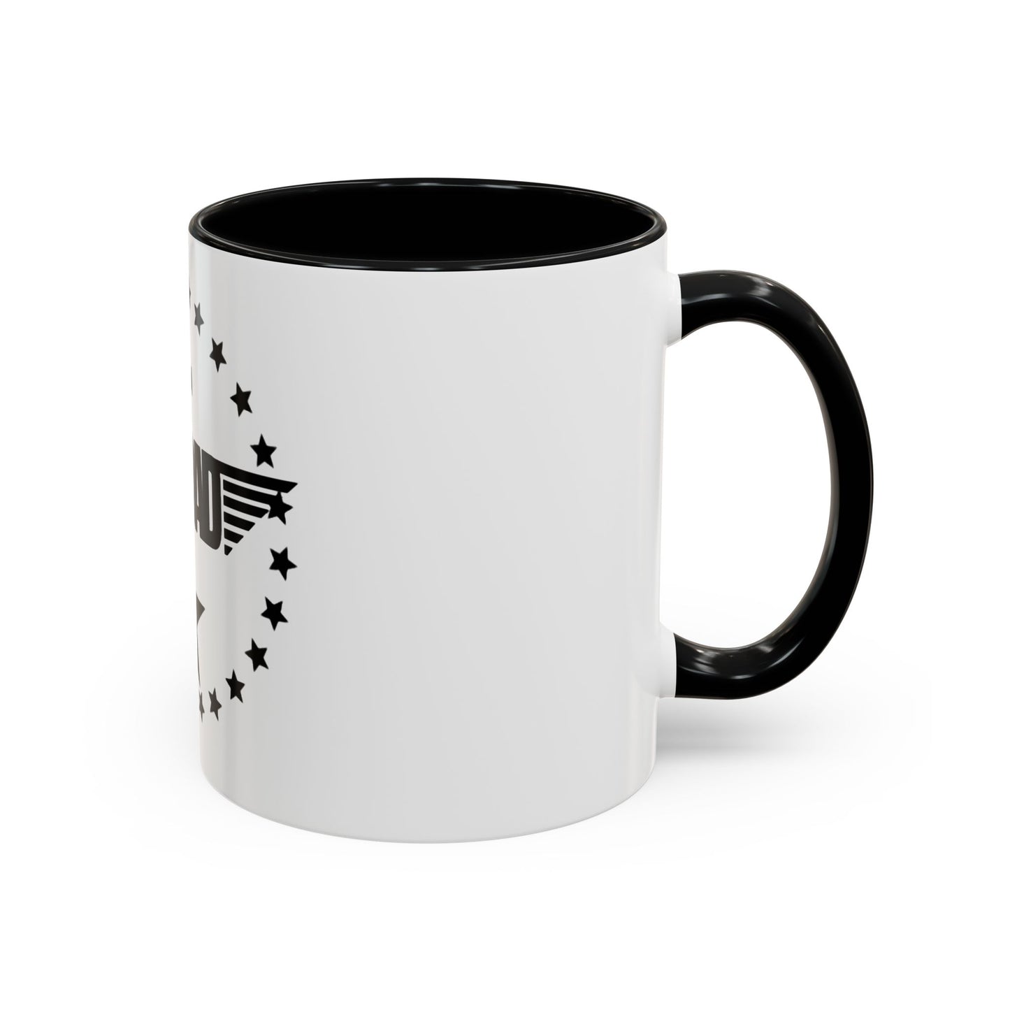 Top Dad Coffee Mug — Pilot Winged Design, Father’s Day Gift