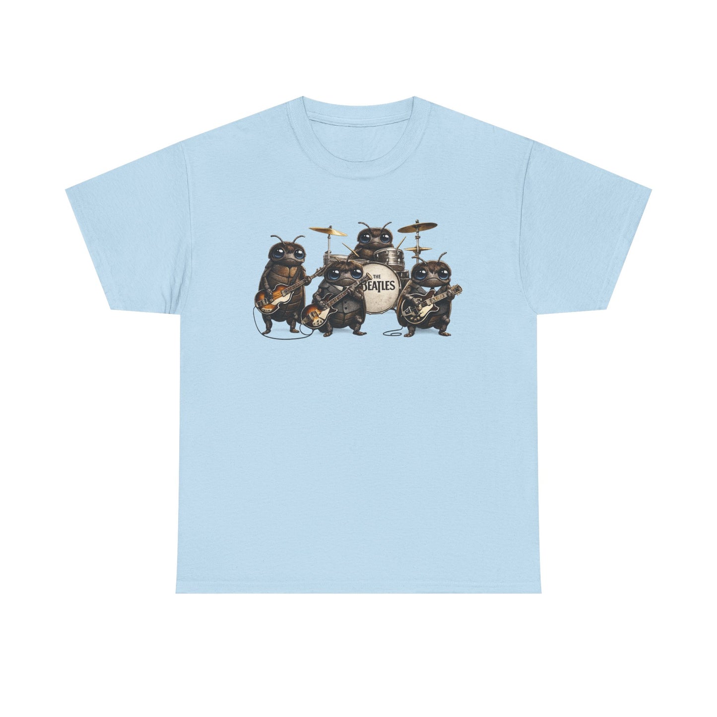 Band of Pug Musicians T-Shirt — Cute Pug Rock Band Graphic Tee