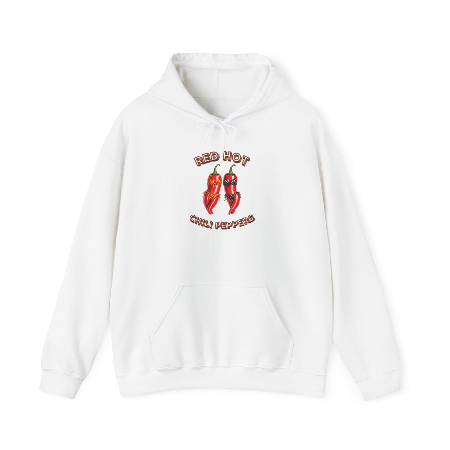 Hoodie — 'Red Hot Chili Peppers' Retro Chili Pepper Graphic Pullover