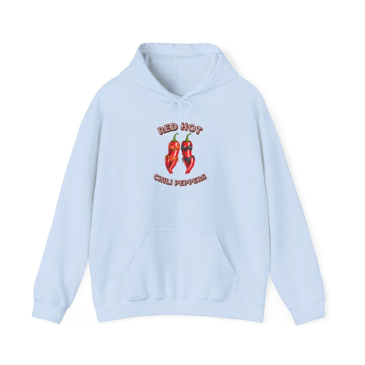Hoodie — 'Red Hot Chili Peppers' Retro Chili Pepper Graphic Pullover