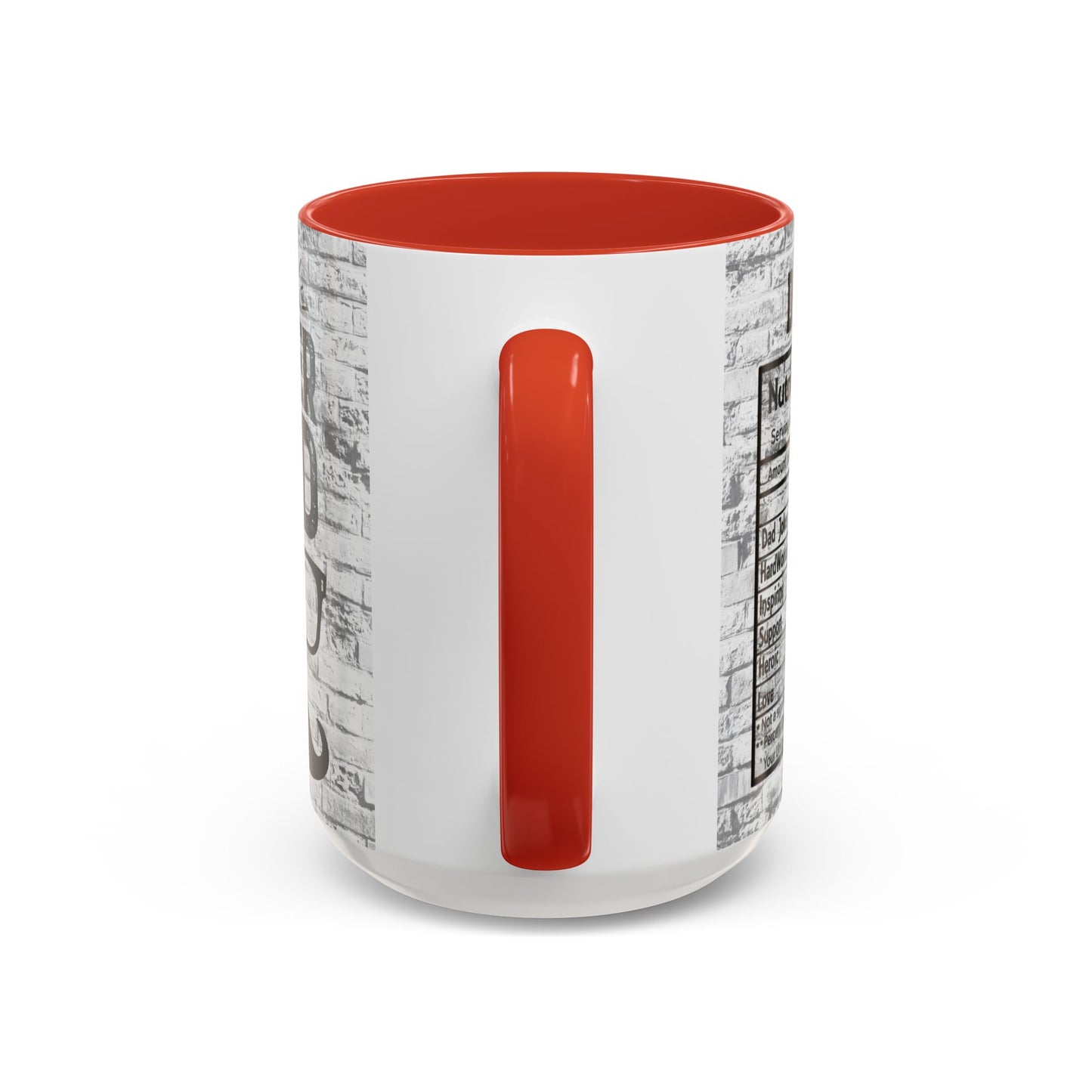 Super Dad Accent Coffee Mug — Father’s Day Mustache & Glasses 11/15oz