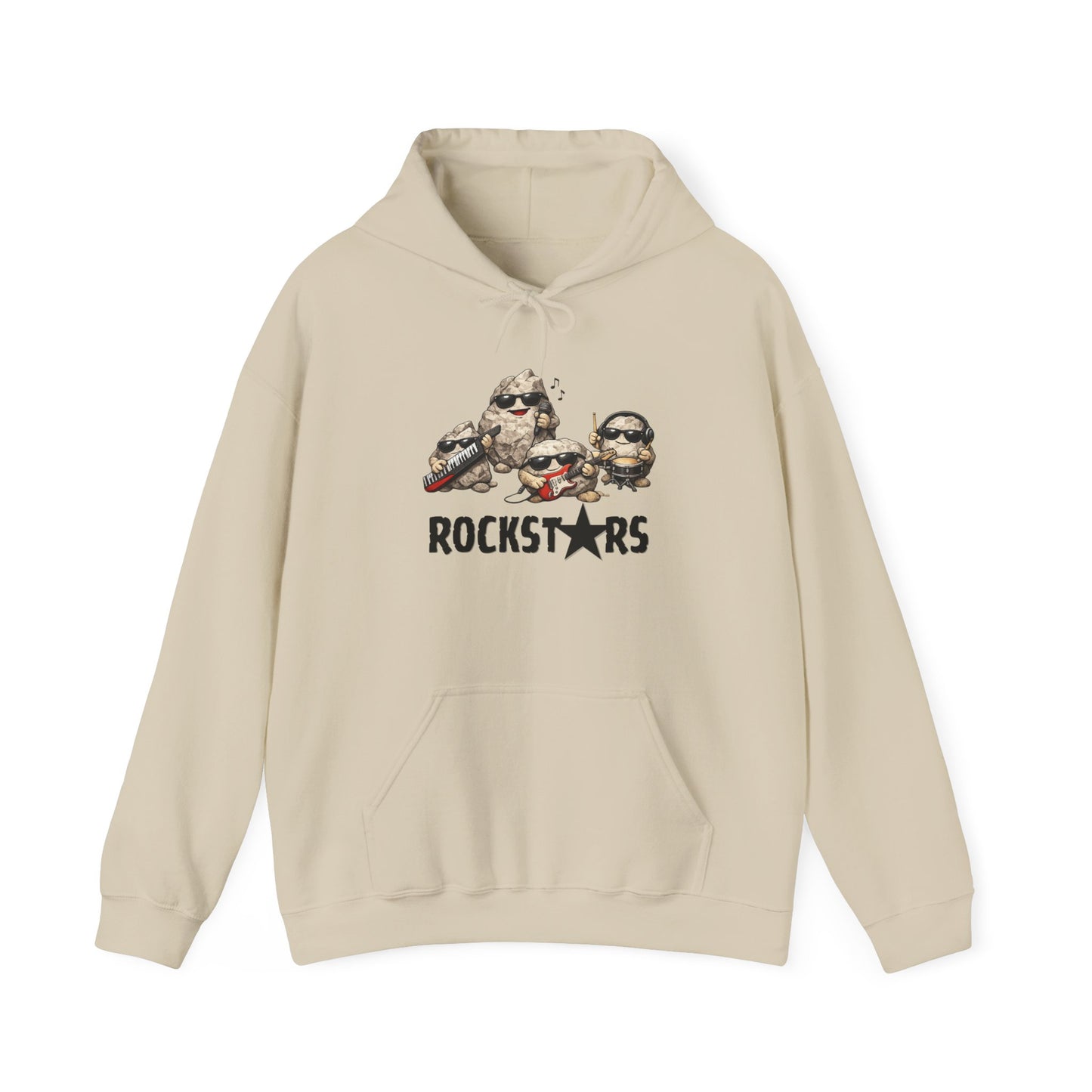 Rockstars Hoodie — Cute Rock Band Pet Graphic Pullover