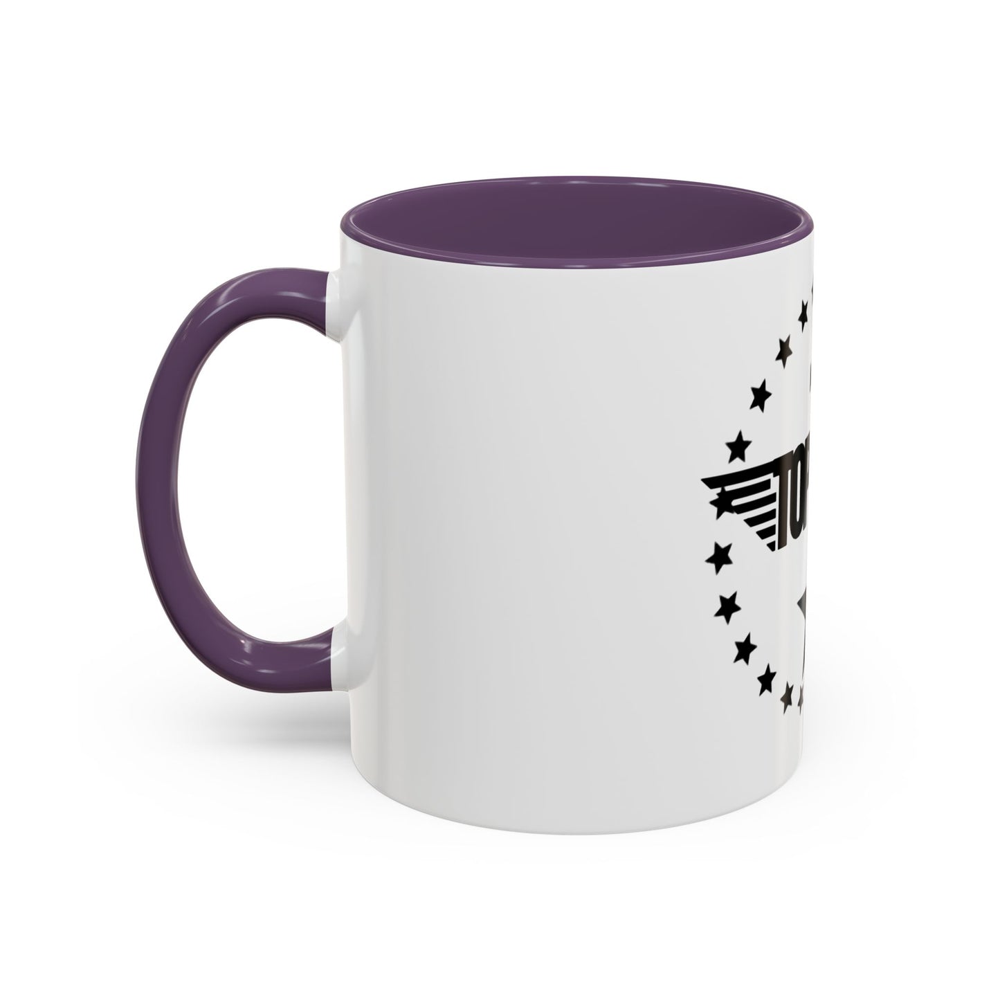 Top Dad Coffee Mug — Pilot Winged Design, Father’s Day Gift
