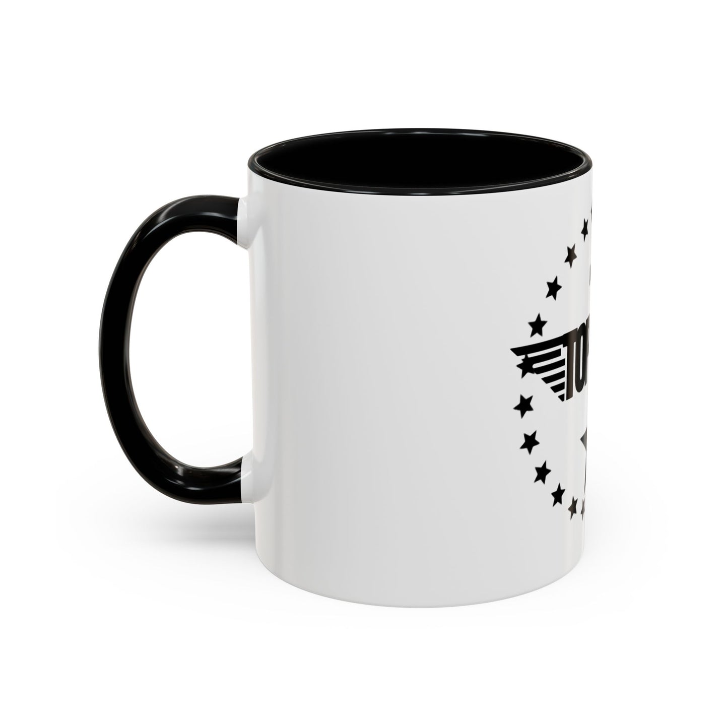 Top Dad Coffee Mug — Pilot Winged Design, Father’s Day Gift