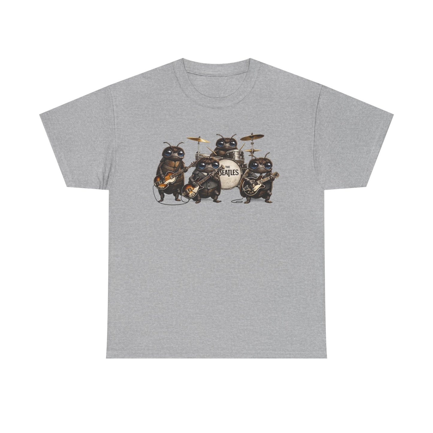 Band of Pug Musicians T-Shirt — Cute Pug Rock Band Graphic Tee