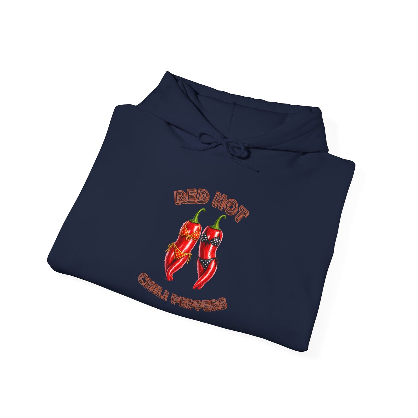 Hoodie — 'Red Hot Chili Peppers' Retro Chili Pepper Graphic Pullover
