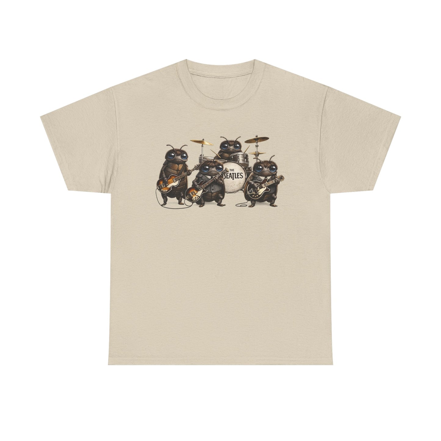 Band of Pug Musicians T-Shirt — Cute Pug Rock Band Graphic Tee