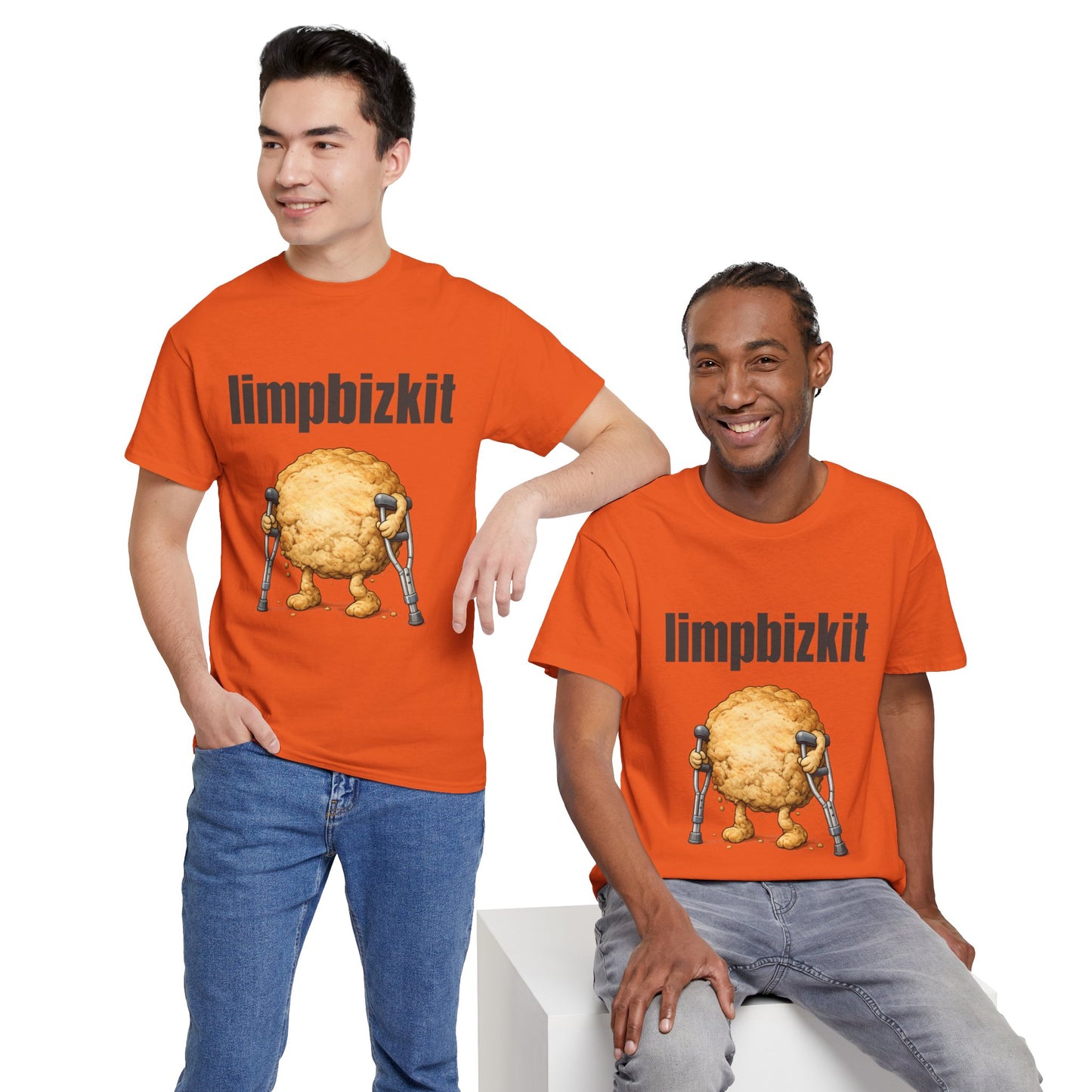 Band Tee — 'limpbizkit' Crunchy Mascot Graphic T-Shirt